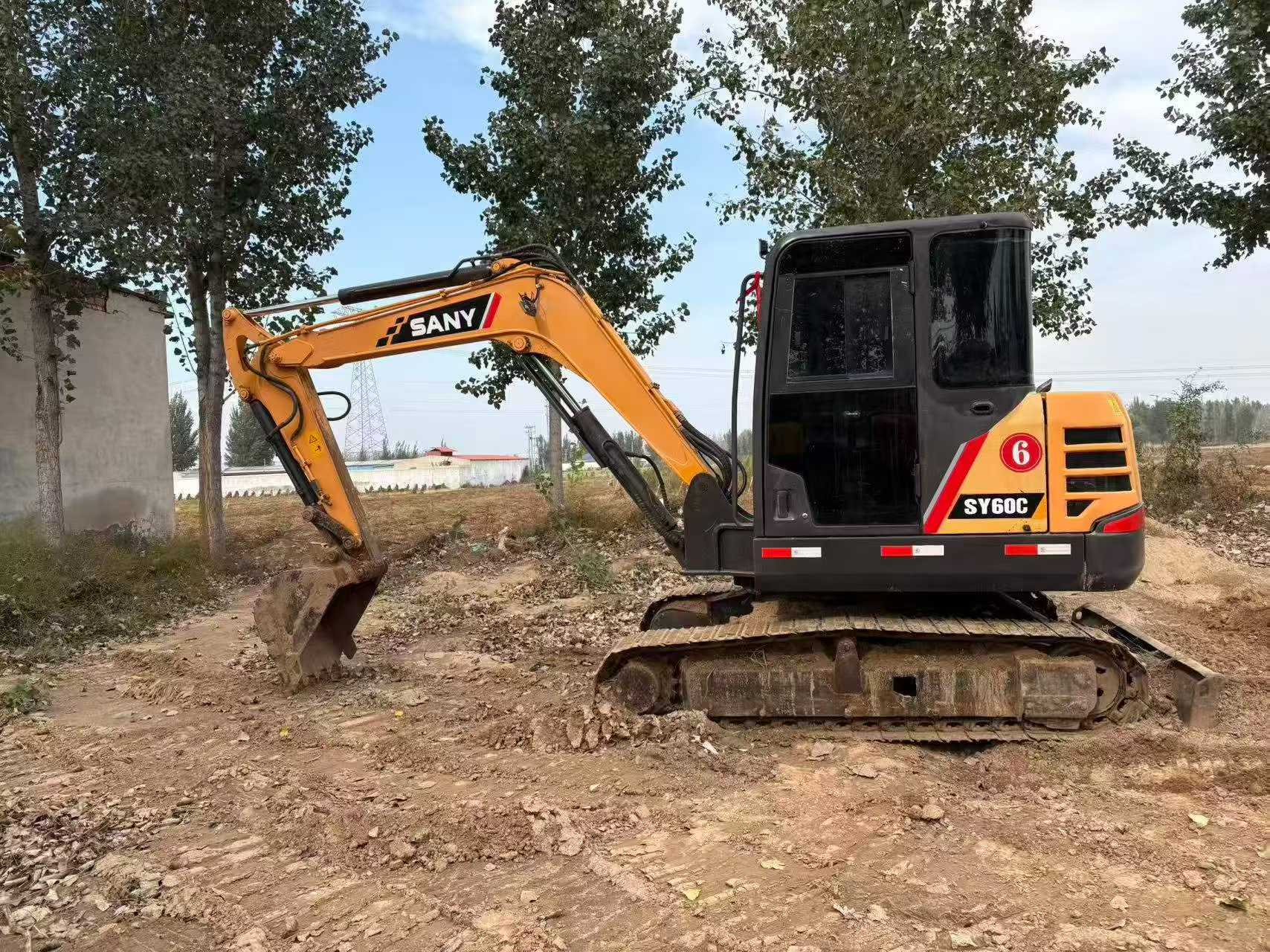 Buy Sany SY60 Used Excavator / 1