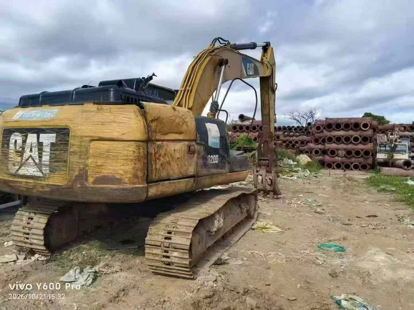 Buy Caterpillar 320D Used Excavator / 3