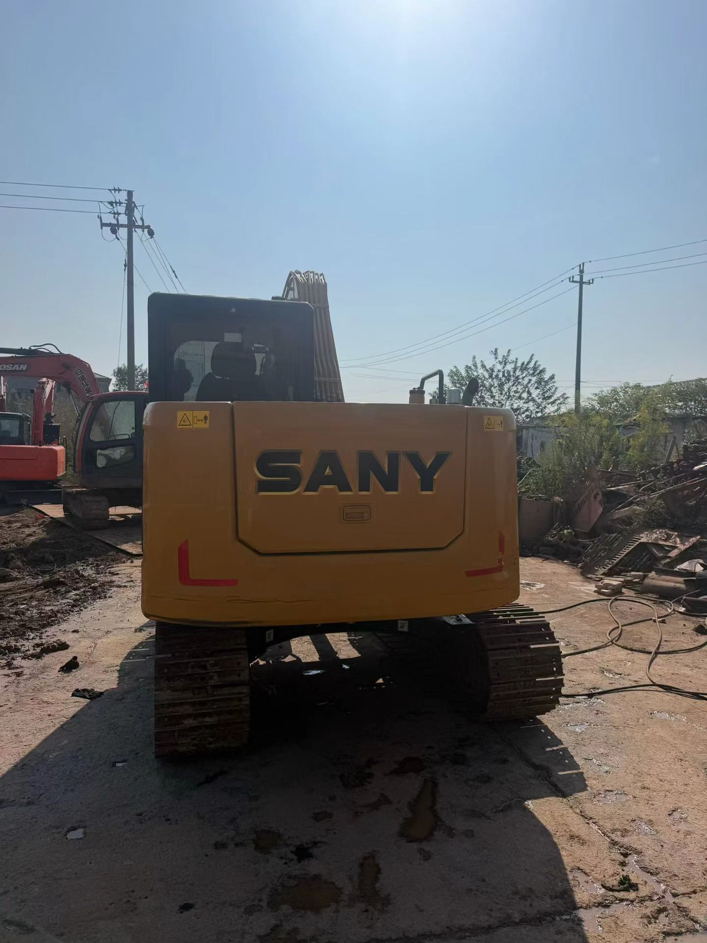 Buy Sany SY70C Used Excavator / 5
