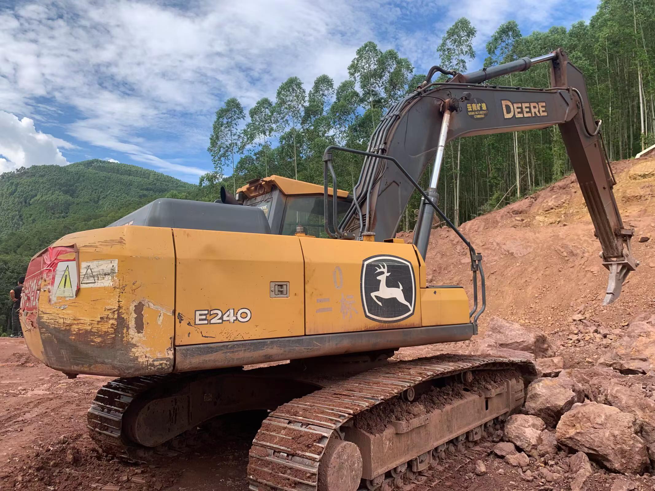 Buy JohnDeere E240 Used Excavator / 8