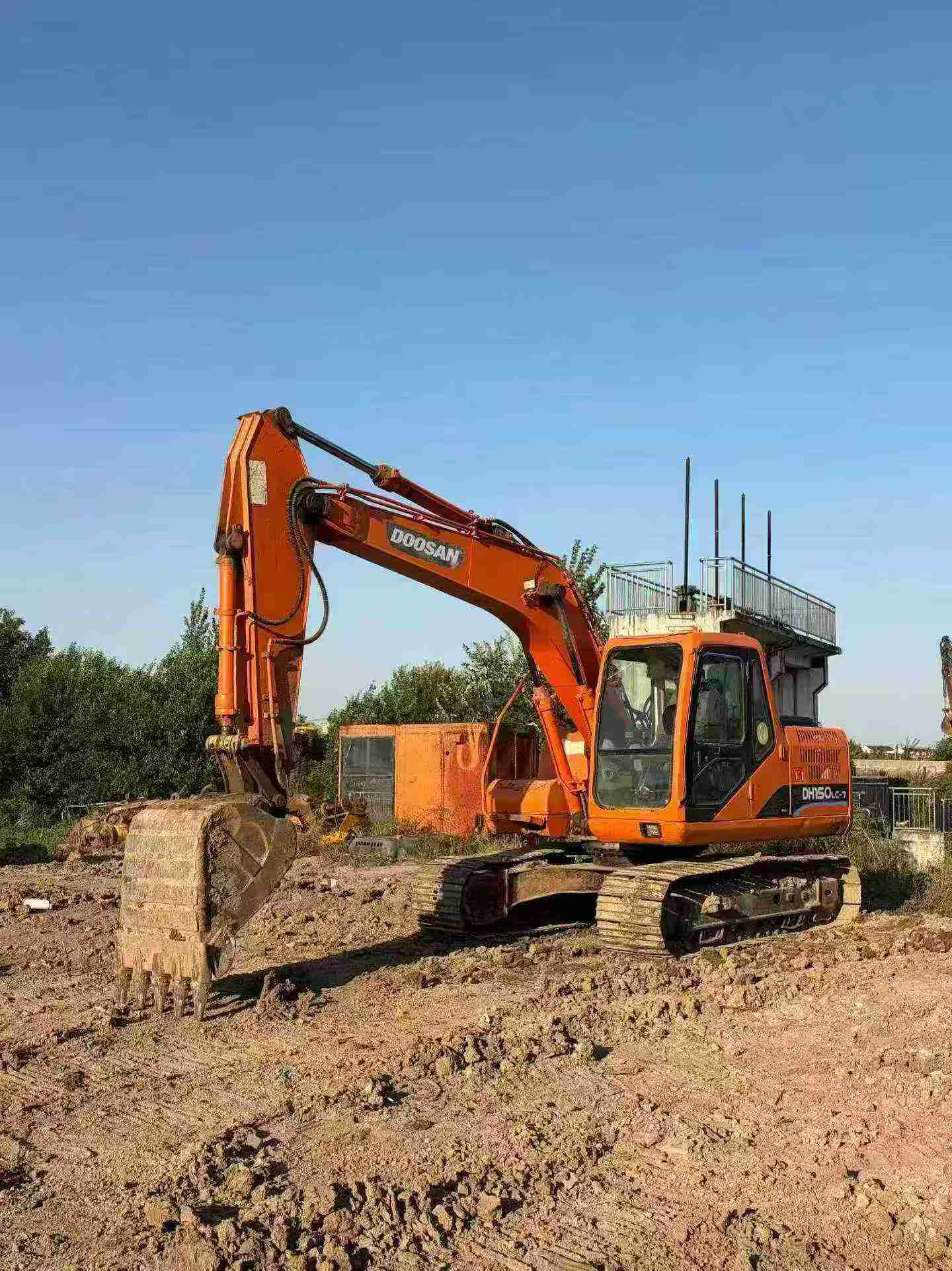Buy Doosan DH150-7 Used Excavator / 4
