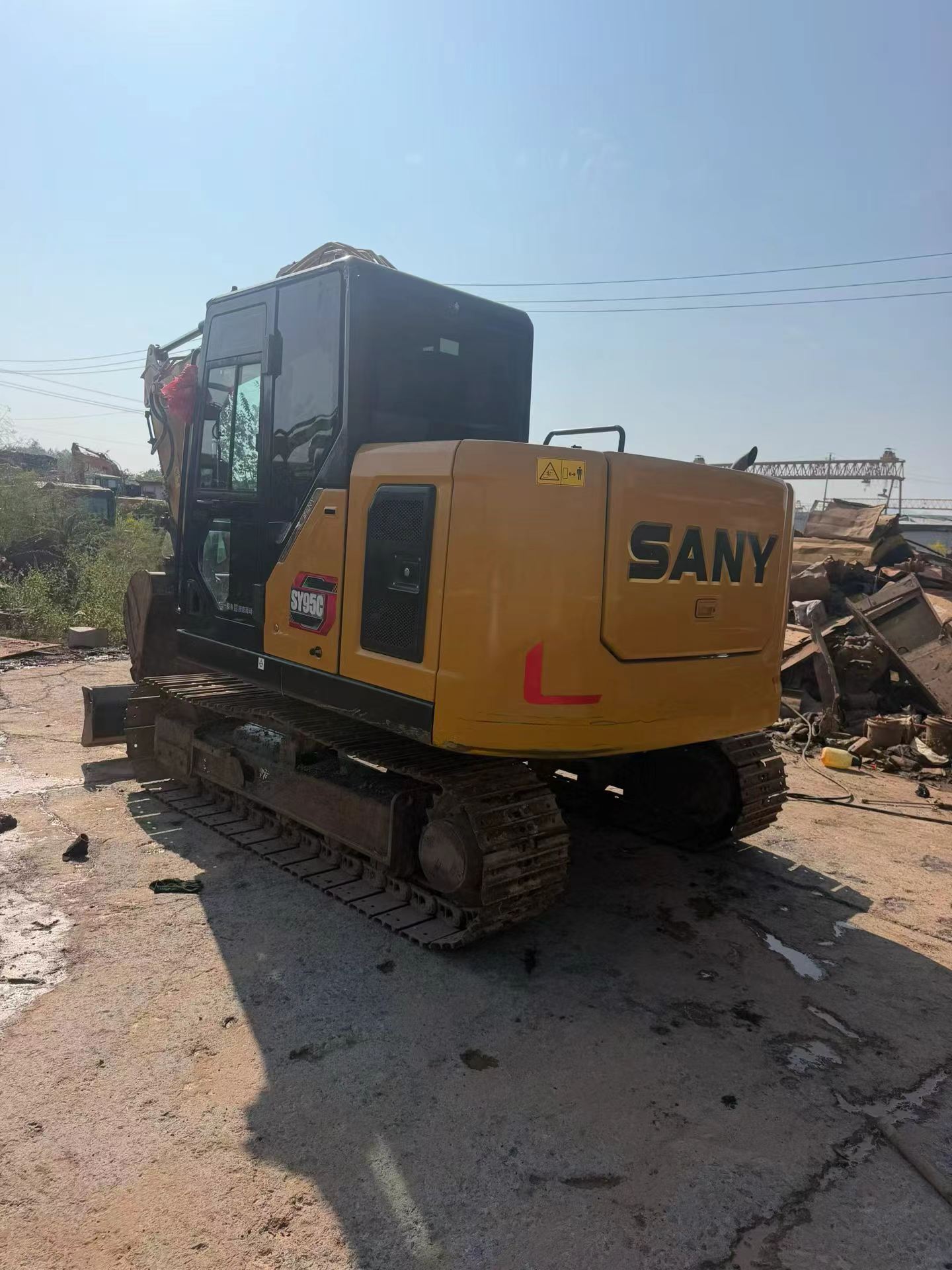 Buy Sany SY70C Used Excavator / 4