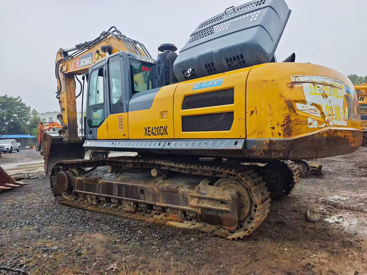 Buy XCMG XE380DK Used Excavator / 7