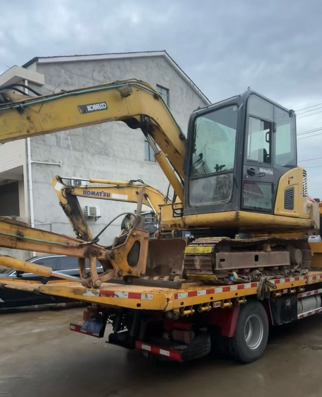 شراء حفارة Komatsu PC70 مستعملة / 6