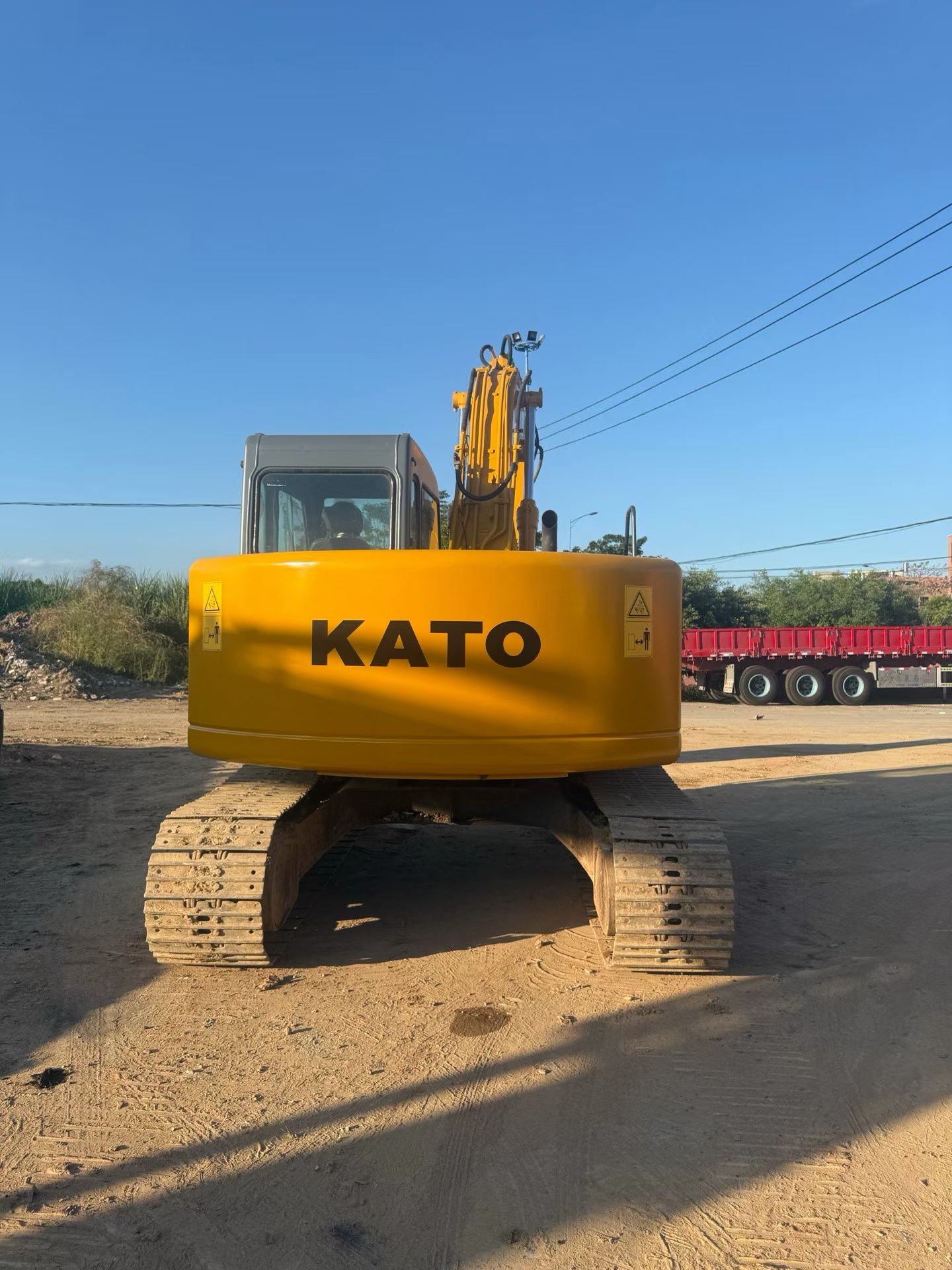 Buy Kato HD513MR Used Excavator / 3