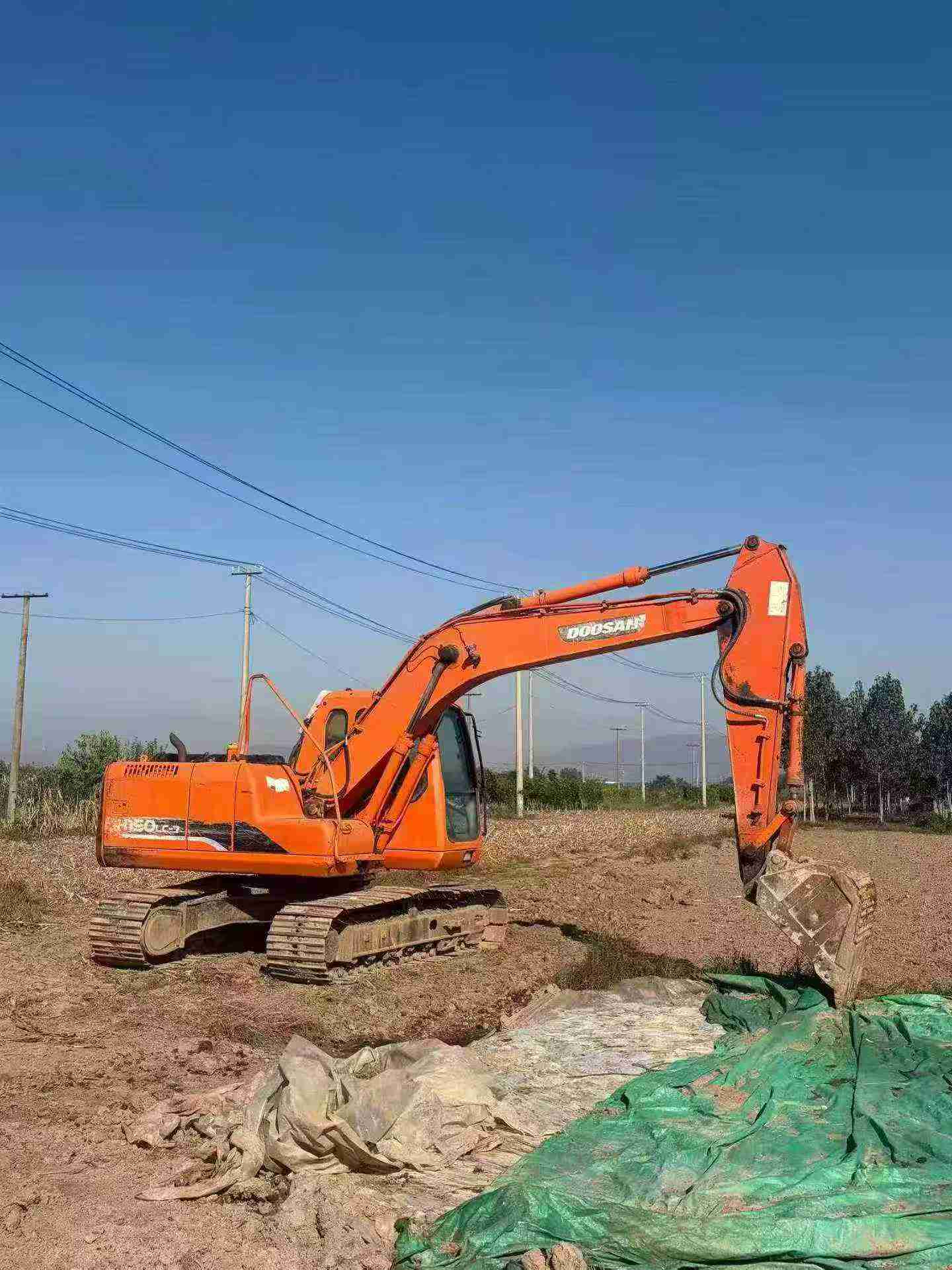 Buy Doosan DH150-7 Used Excavator / 4