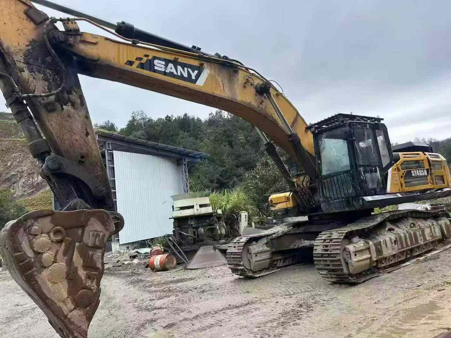 Buy Sany SY485C Used Excavator / 4