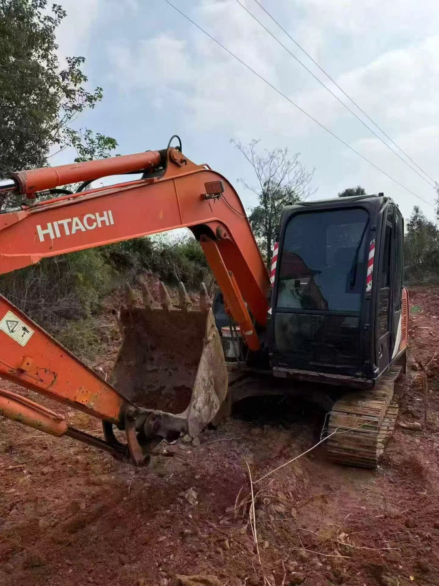 شراء حفارة Hitachi EX60-5 مستعملة / 4