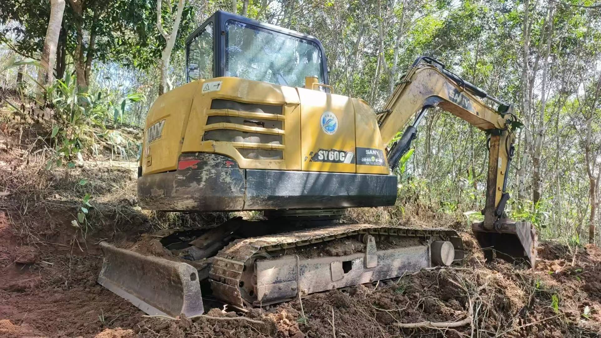 Buy Sany SY60 Used Excavator / 3