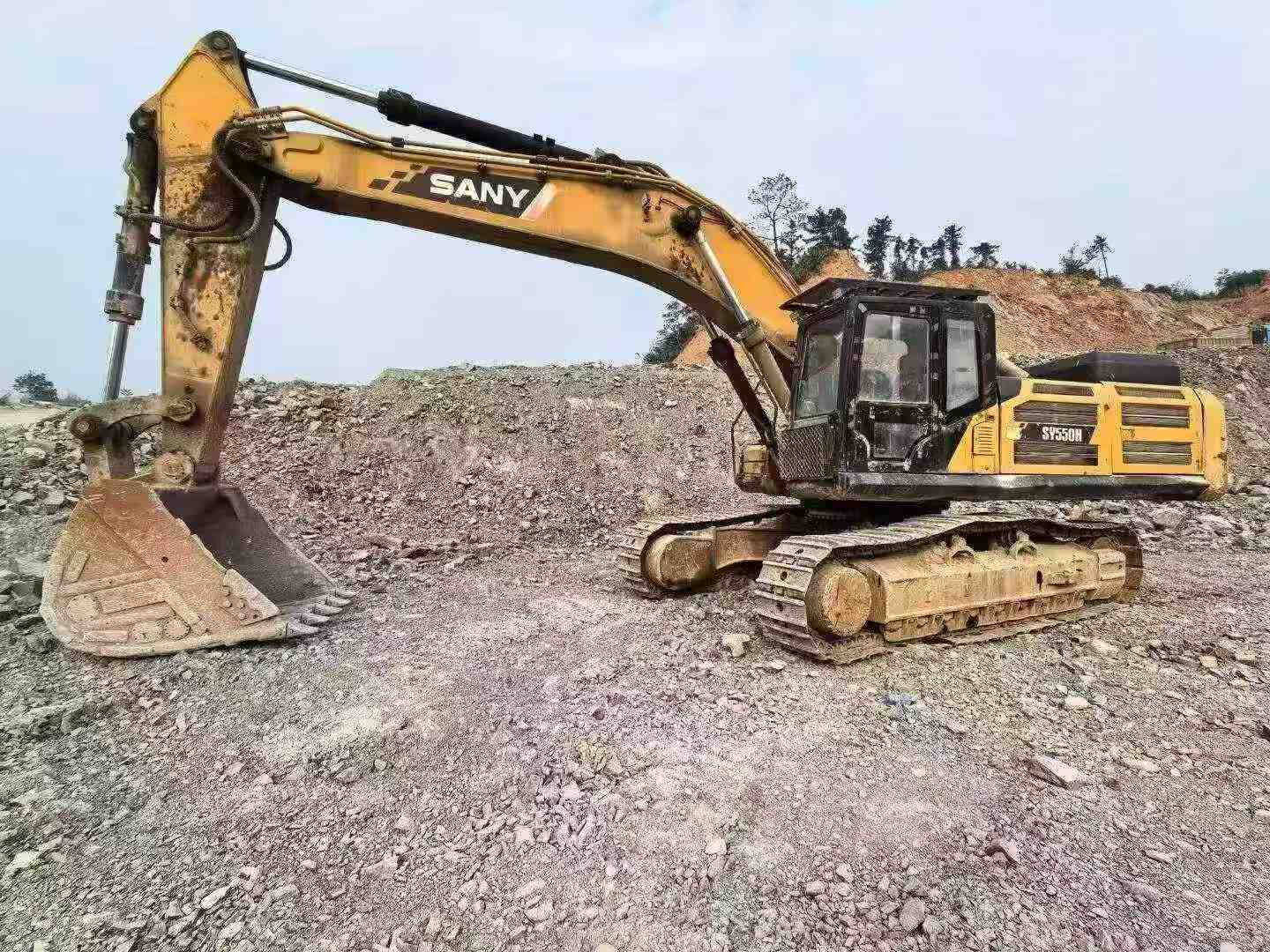 Buy Sany SY485C Used Excavator / 4