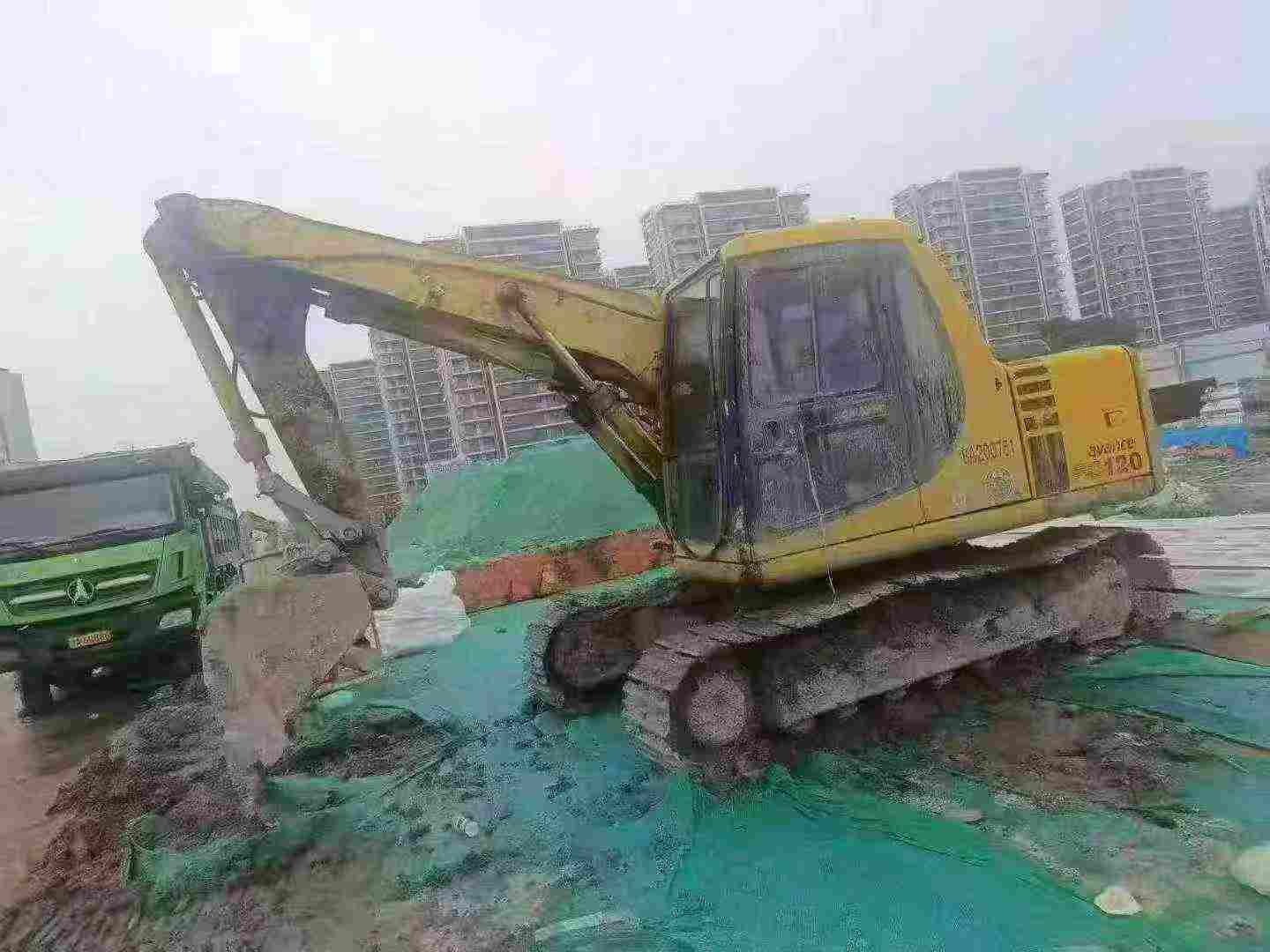 Buy Komatsu PC120-6E Used Excavator / 2
