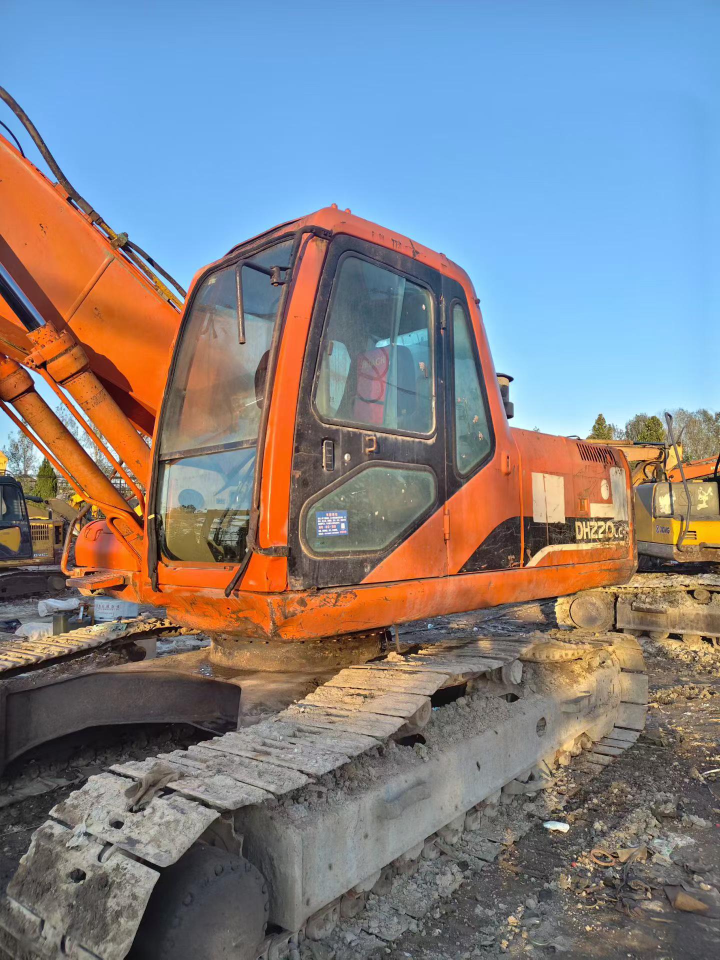 Buy Doosan DH220 Used Excavator / 3