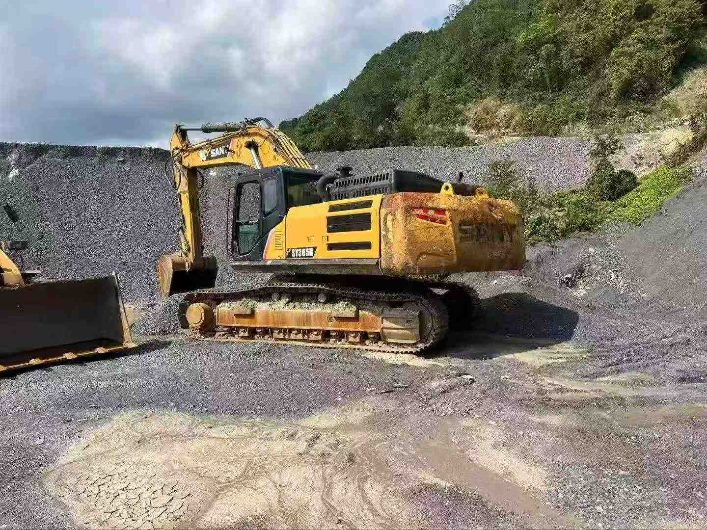 Buy Sany SY365C Used Excavator / 4
