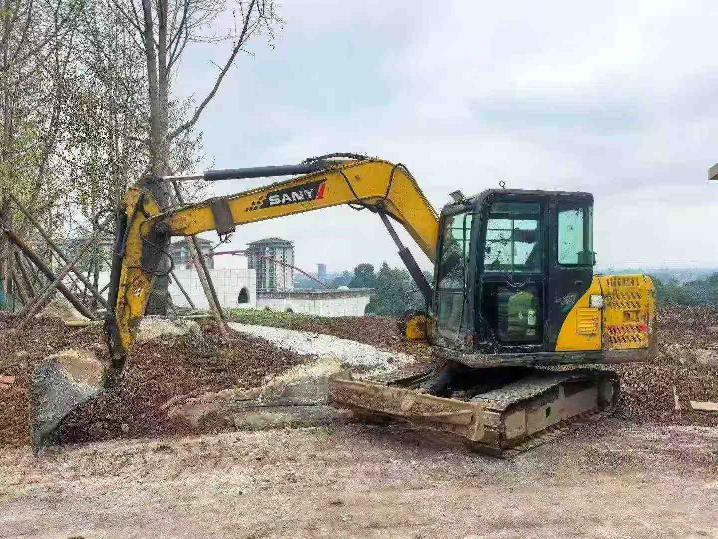 Buy Sany SY65C-9 Used Excavator / 2