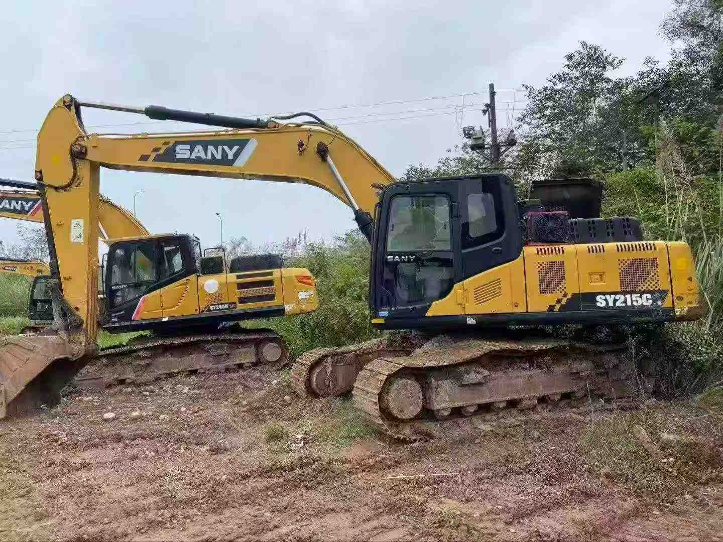 Buy Sany SY205C Used Excavator / 4