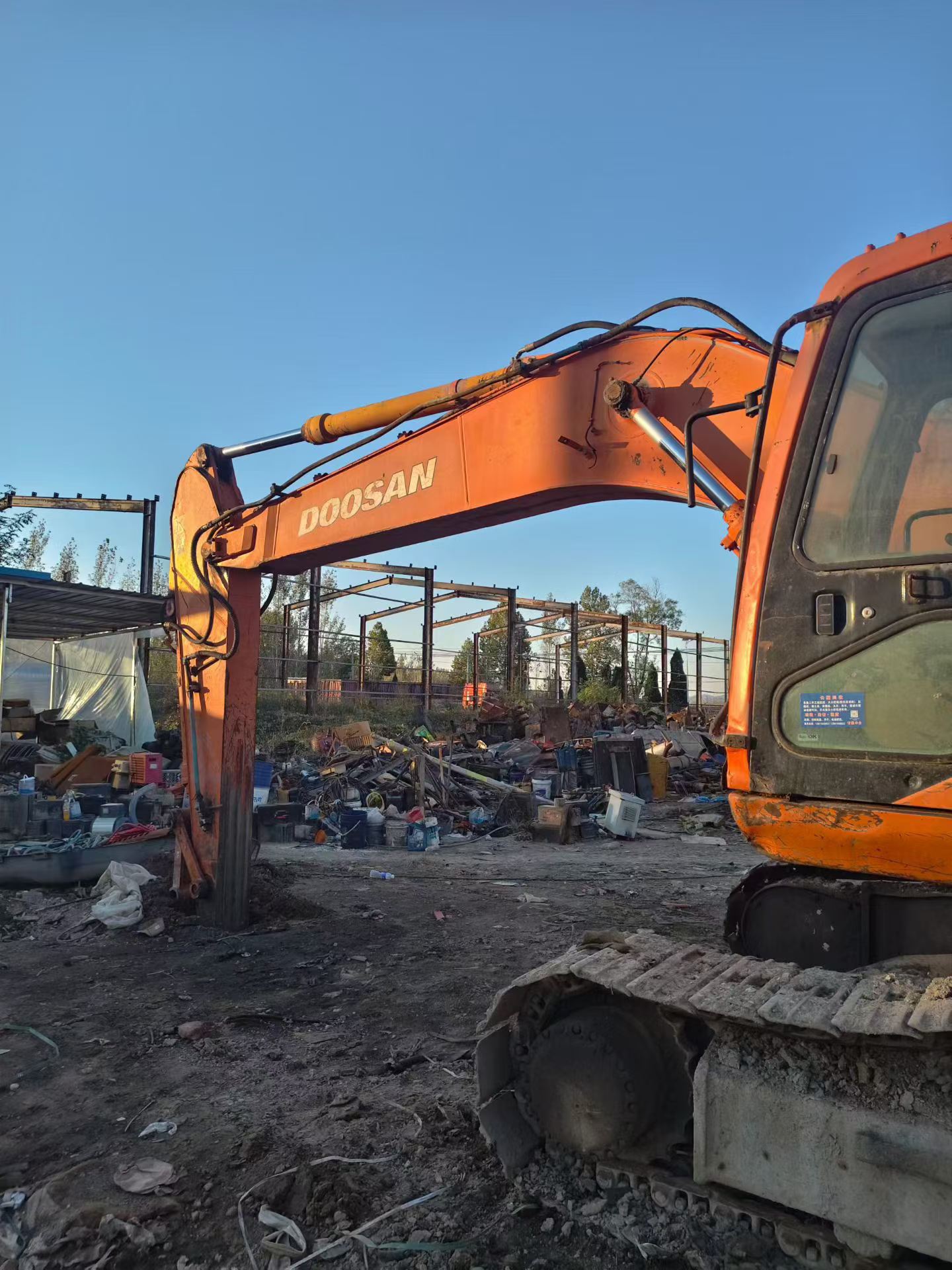 Buy Doosan DH220 Used Excavator / 4
