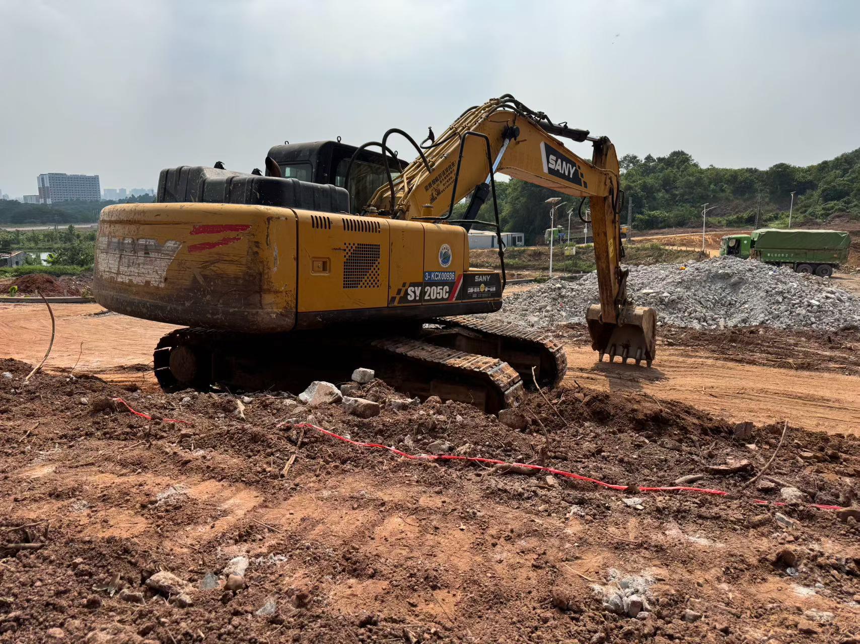 Buy Sany SY195C Used Excavator / 3