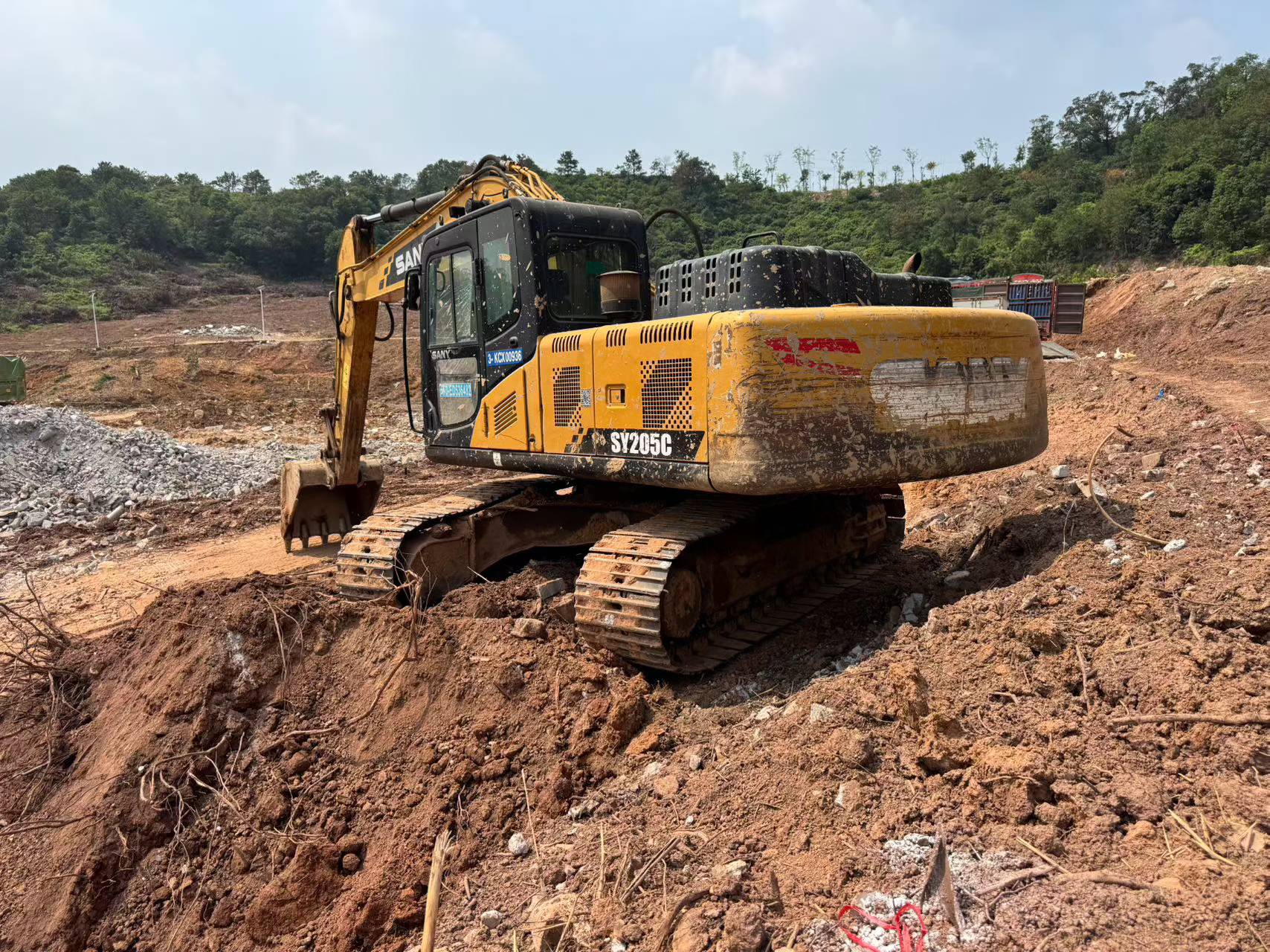 Buy Sany SY195C Used Excavator / 8