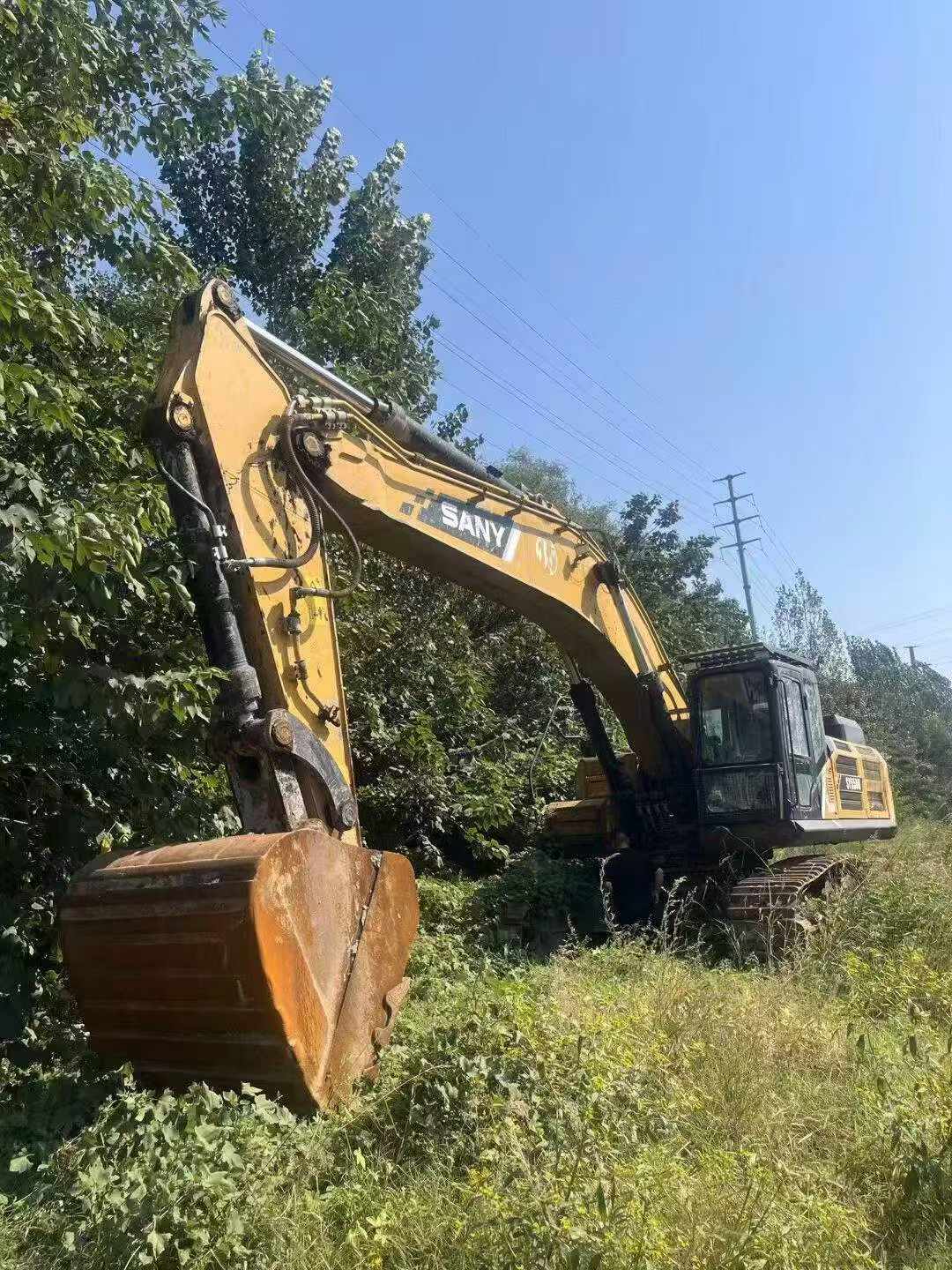 Buy Sany SY485C Used Excavator / 2
