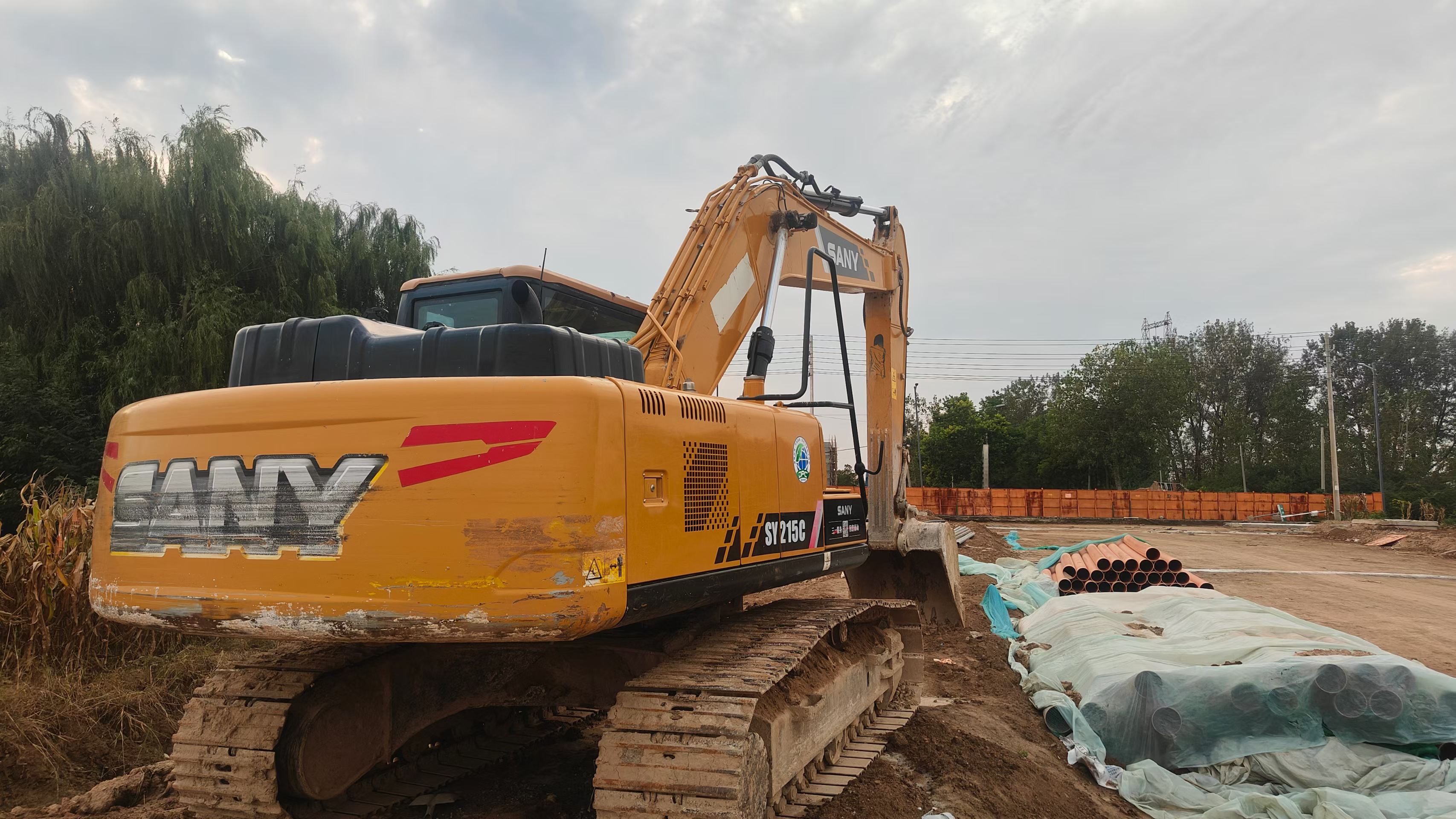Buy Sany SY205C-8 Used Excavator / 4