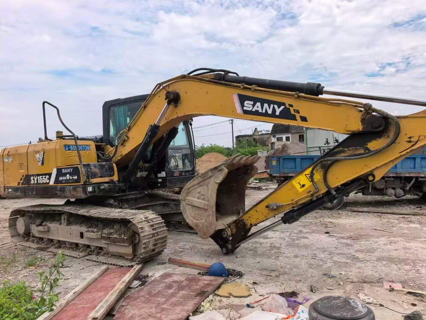 Buy Sany SY135 Used Excavator / 7