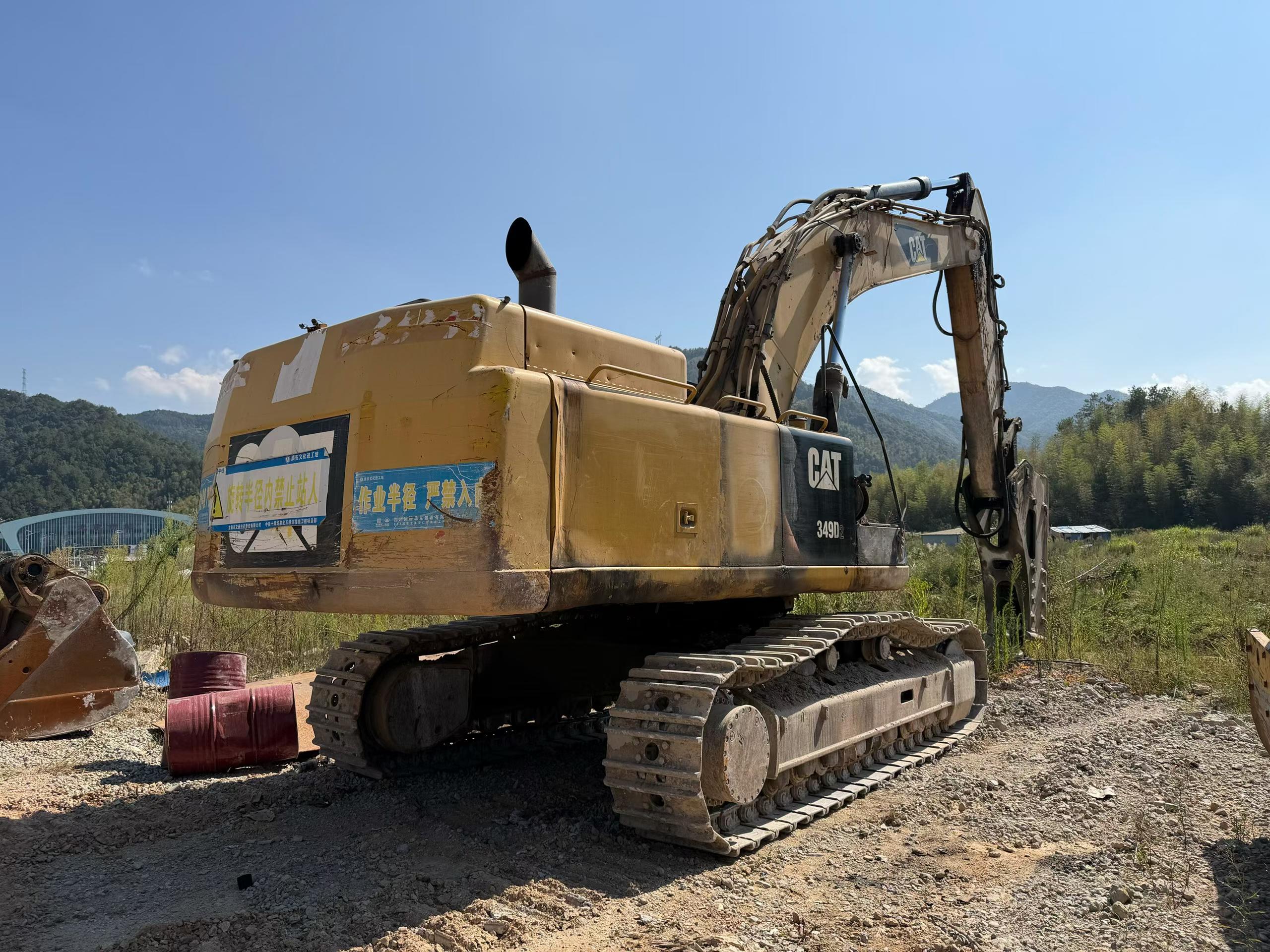 Buy Caterpillar 349E Used Excavator / 2
