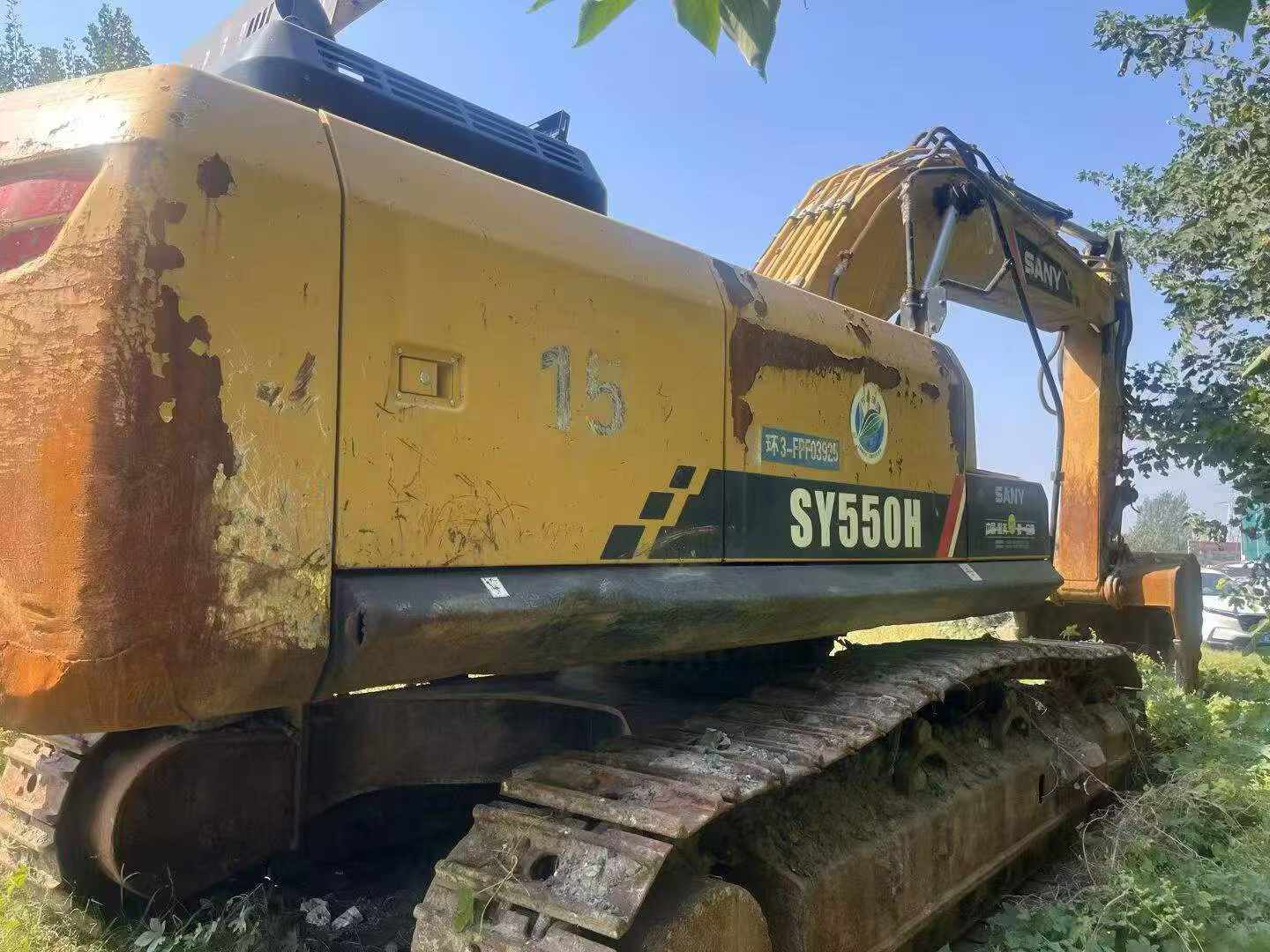 Buy Sany SY485C Used Excavator / 3