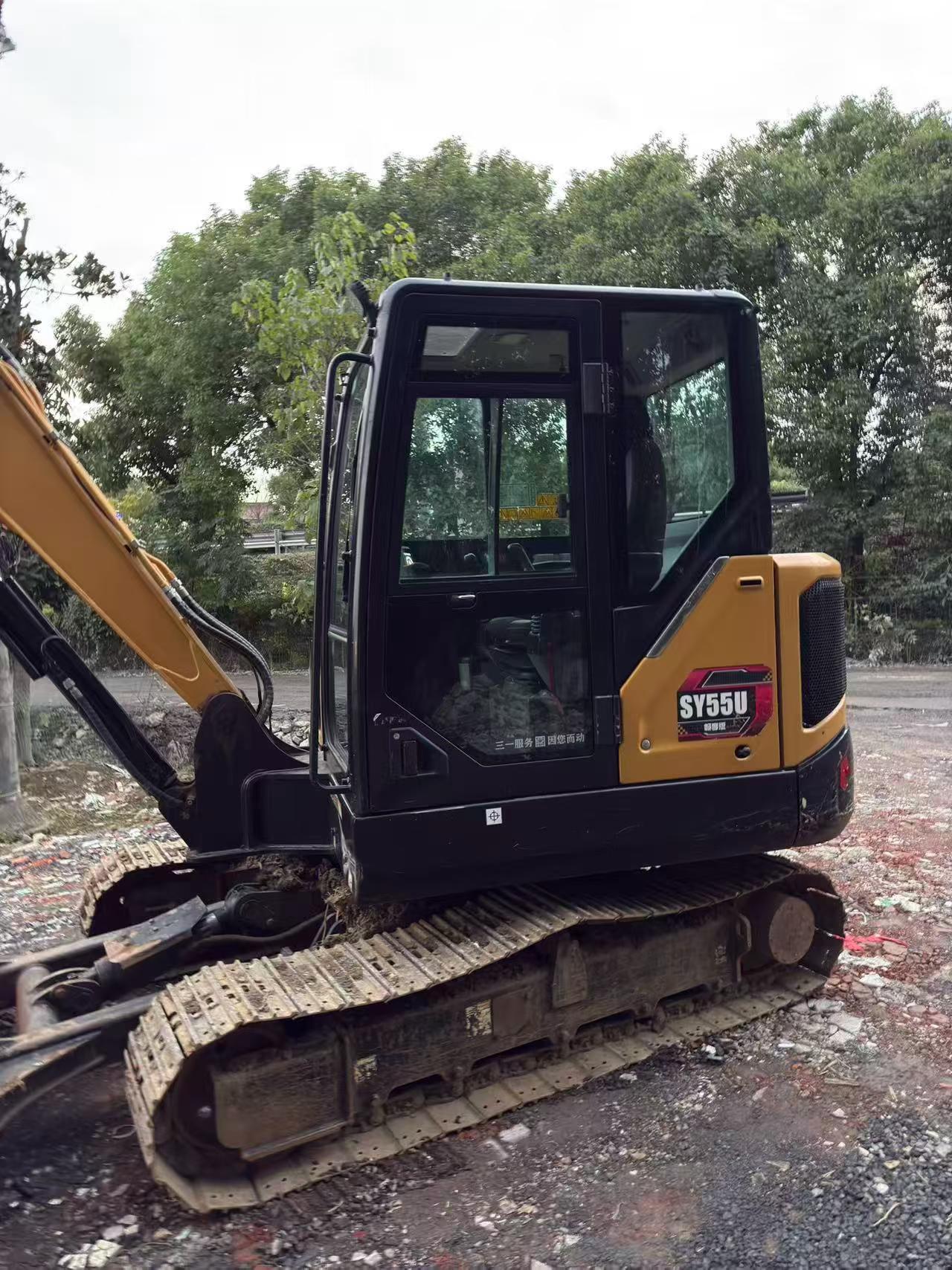 Buy Sany SY55 Used Excavator / 7