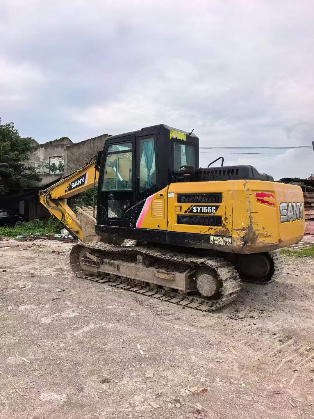 Buy Sany SY135 Used Excavator / 5