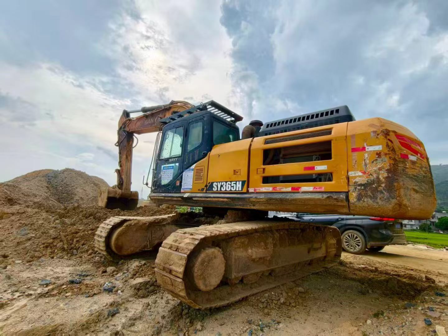 Buy Sany SY365C Used Excavator / 3