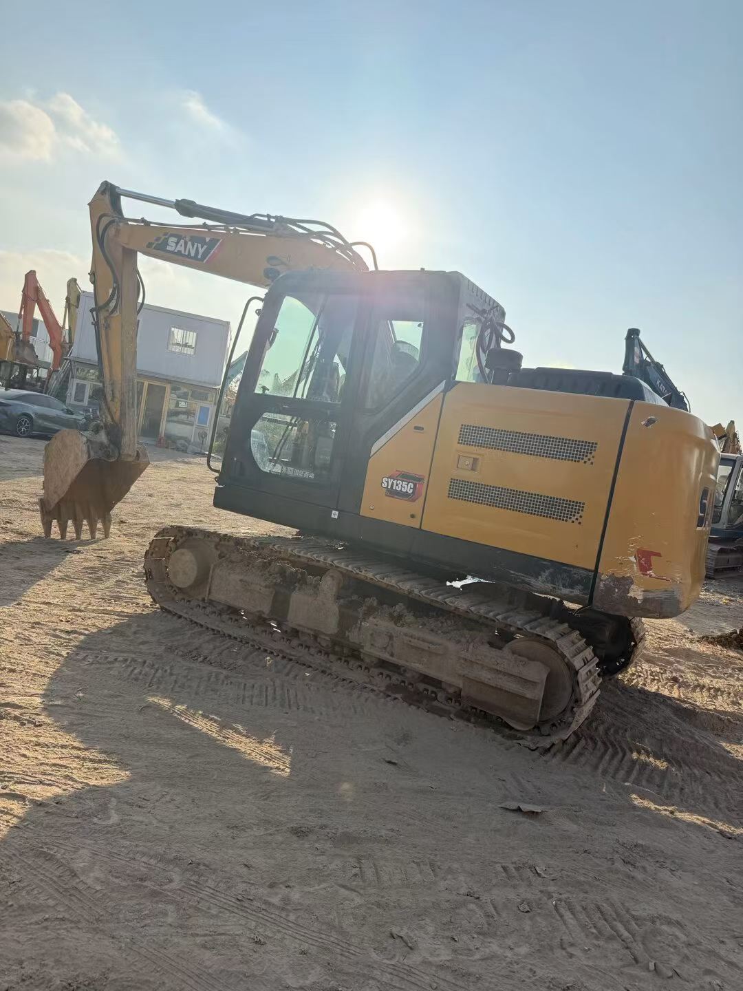 Buy Sany SY135C Used Excavator / 9