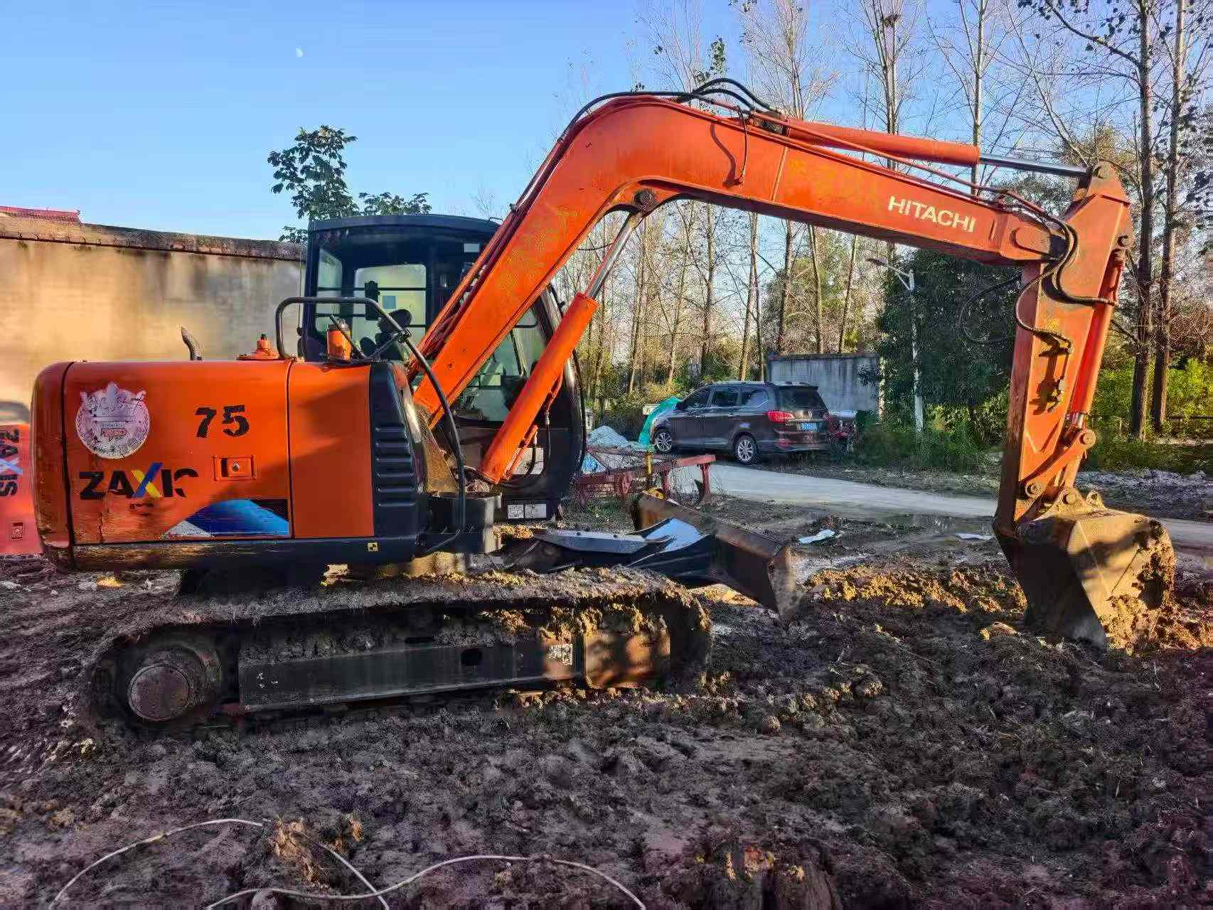 Buy Hitachi ZX70-5A Used Excavator / 3