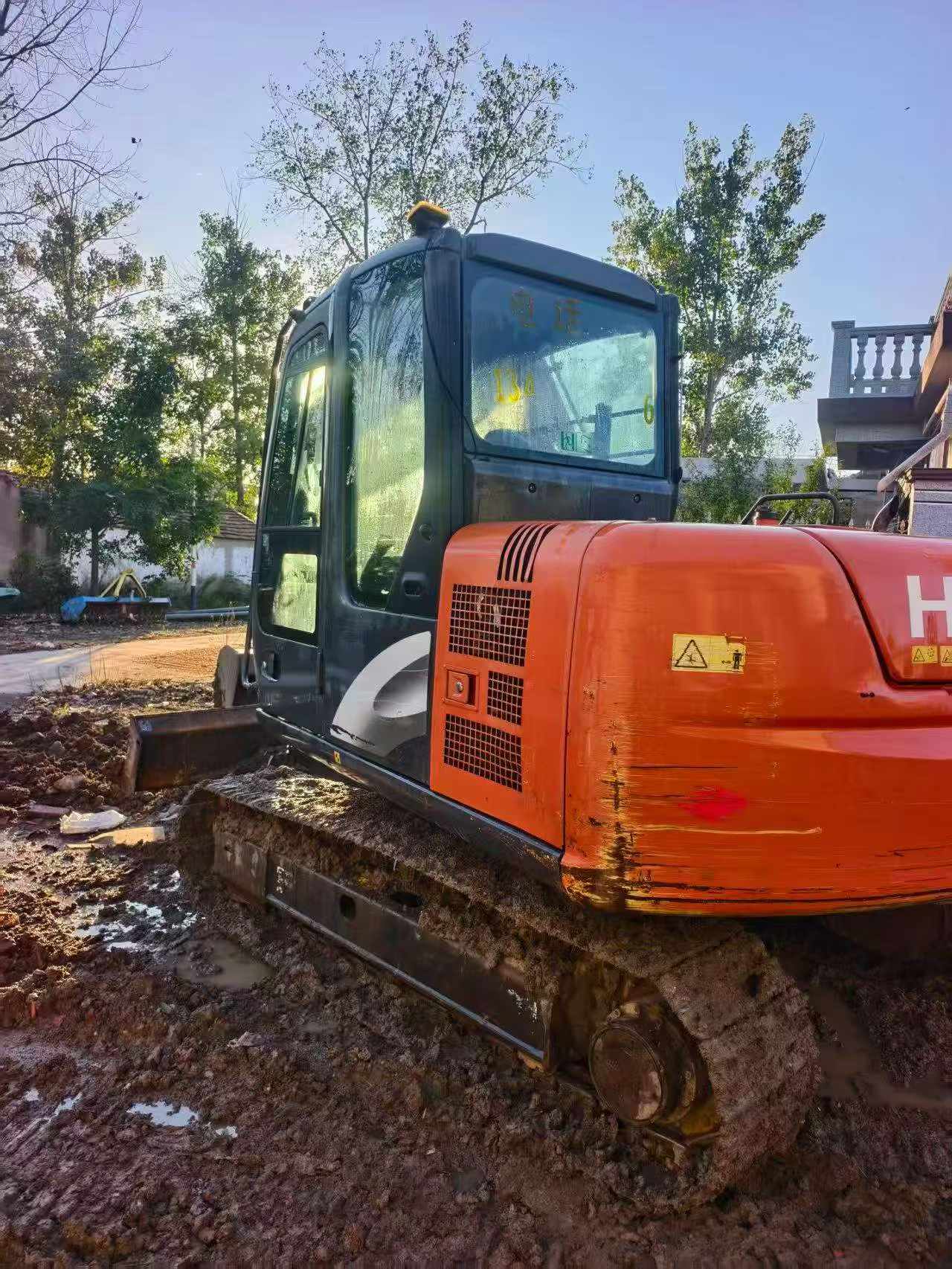 Buy Hitachi ZX70-5A Used Excavator / 4