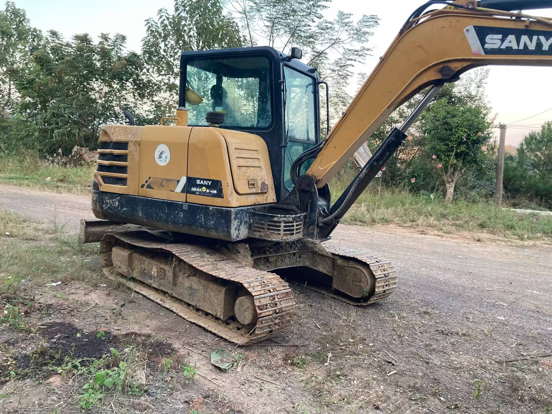 Buy Sany SY55 Used Excavator / 2