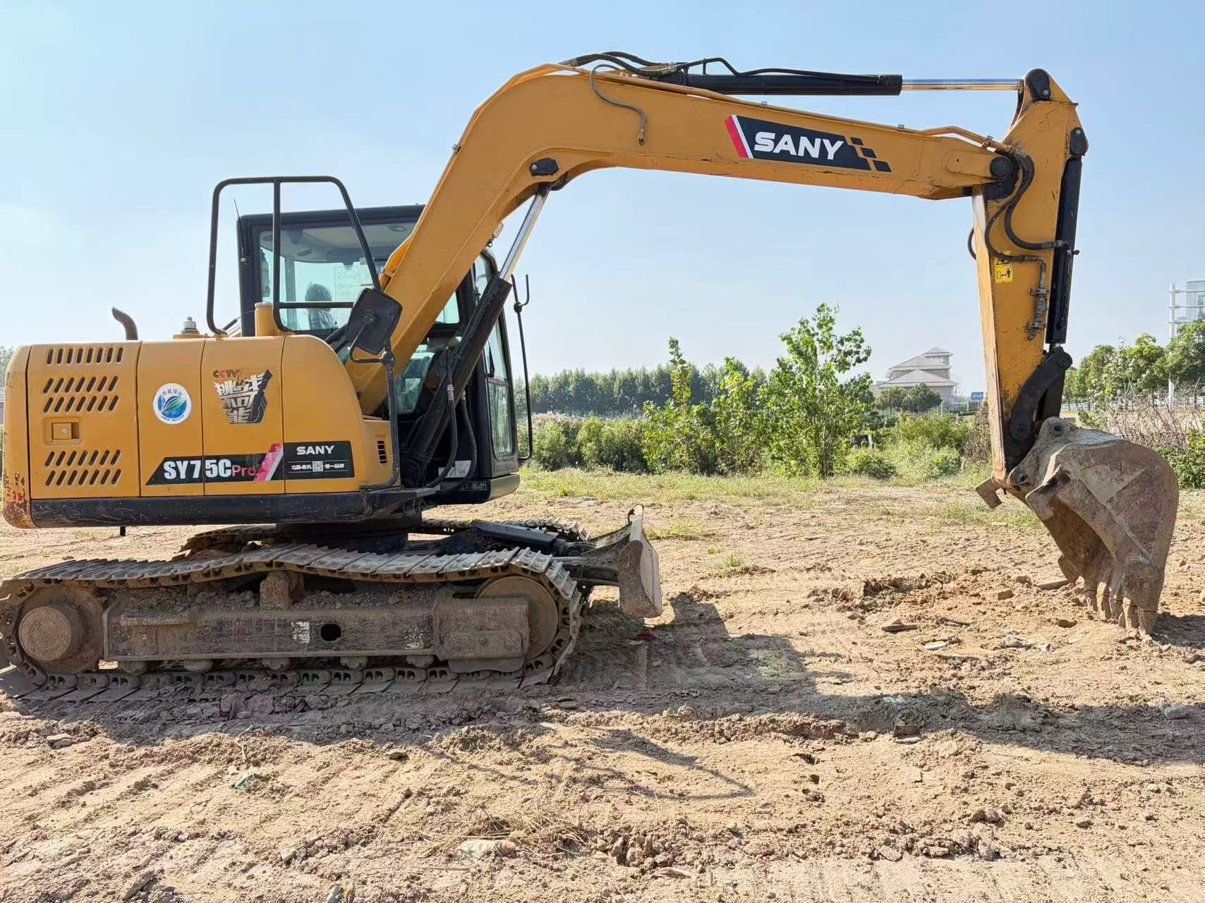Buy Sany SY75 Used Excavator / 7