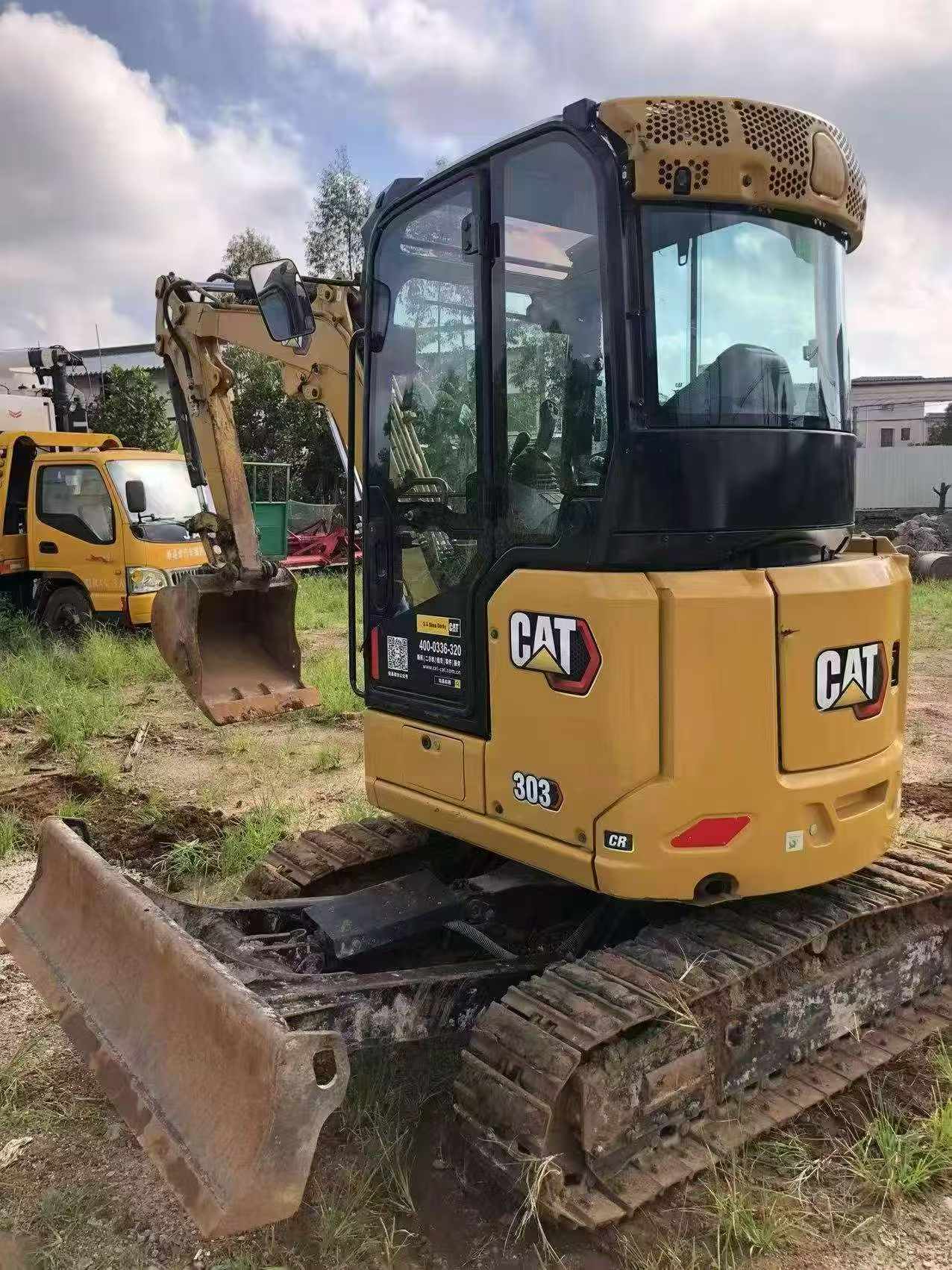 Acheter Pelle Caterpillar 303CR d'occasion / 5