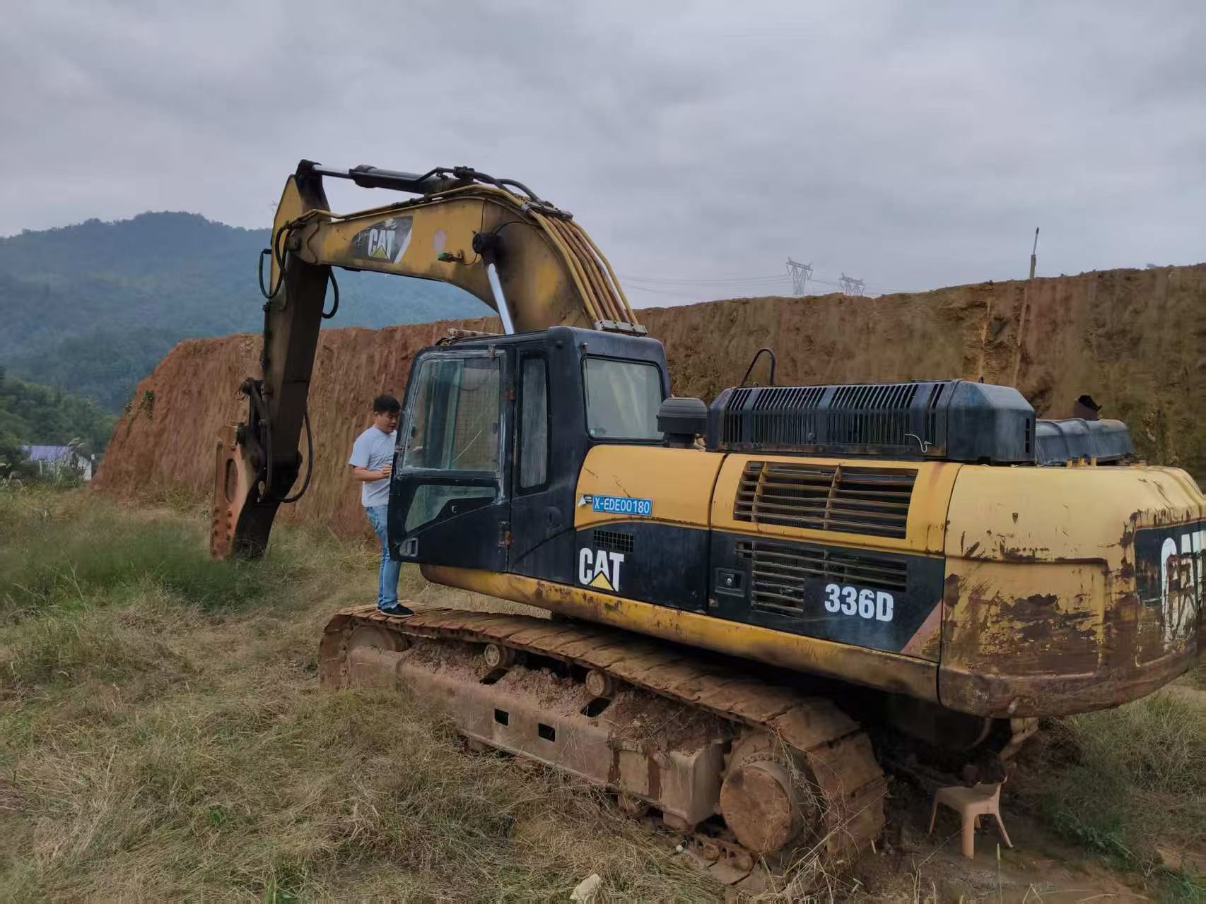 Buy Caterpillar 336E Used Excavator / 7