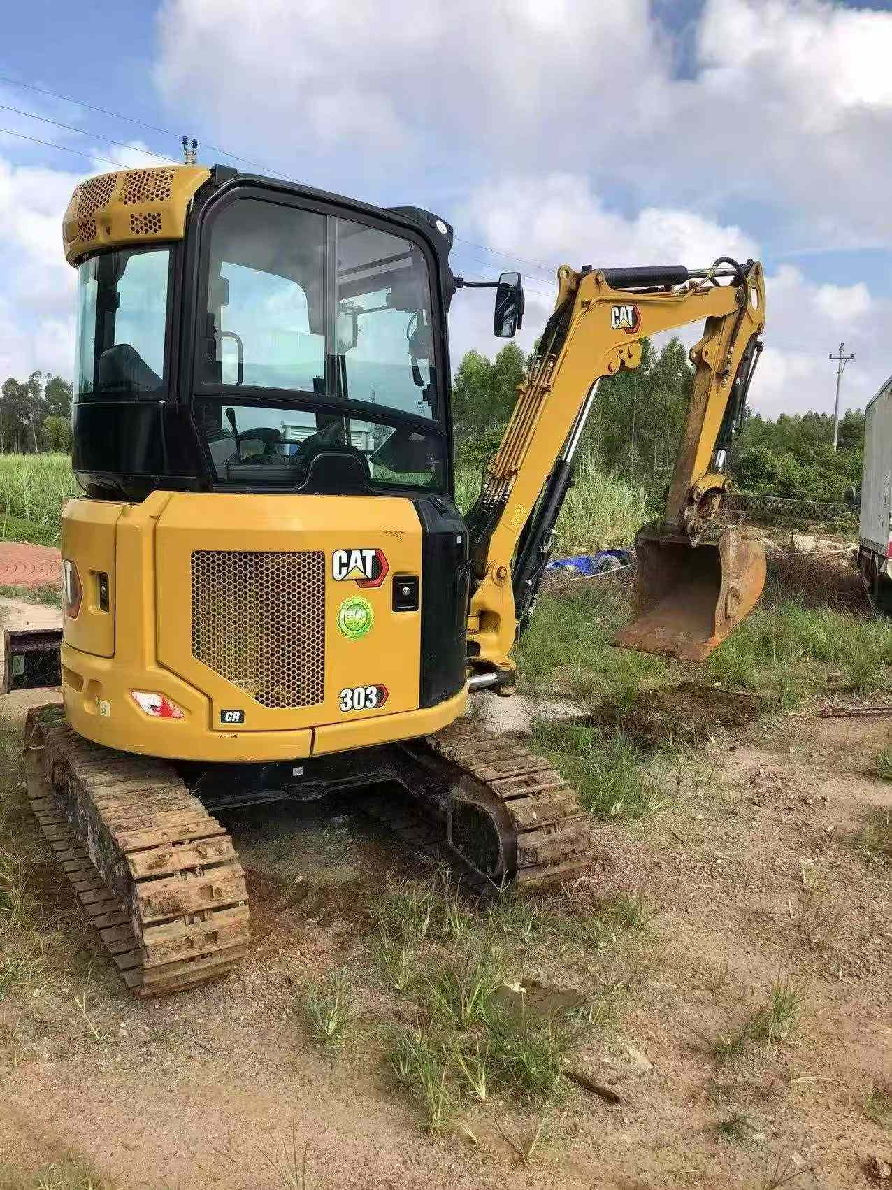 Acheter Caterpillar 303CR D'occasion Pelle