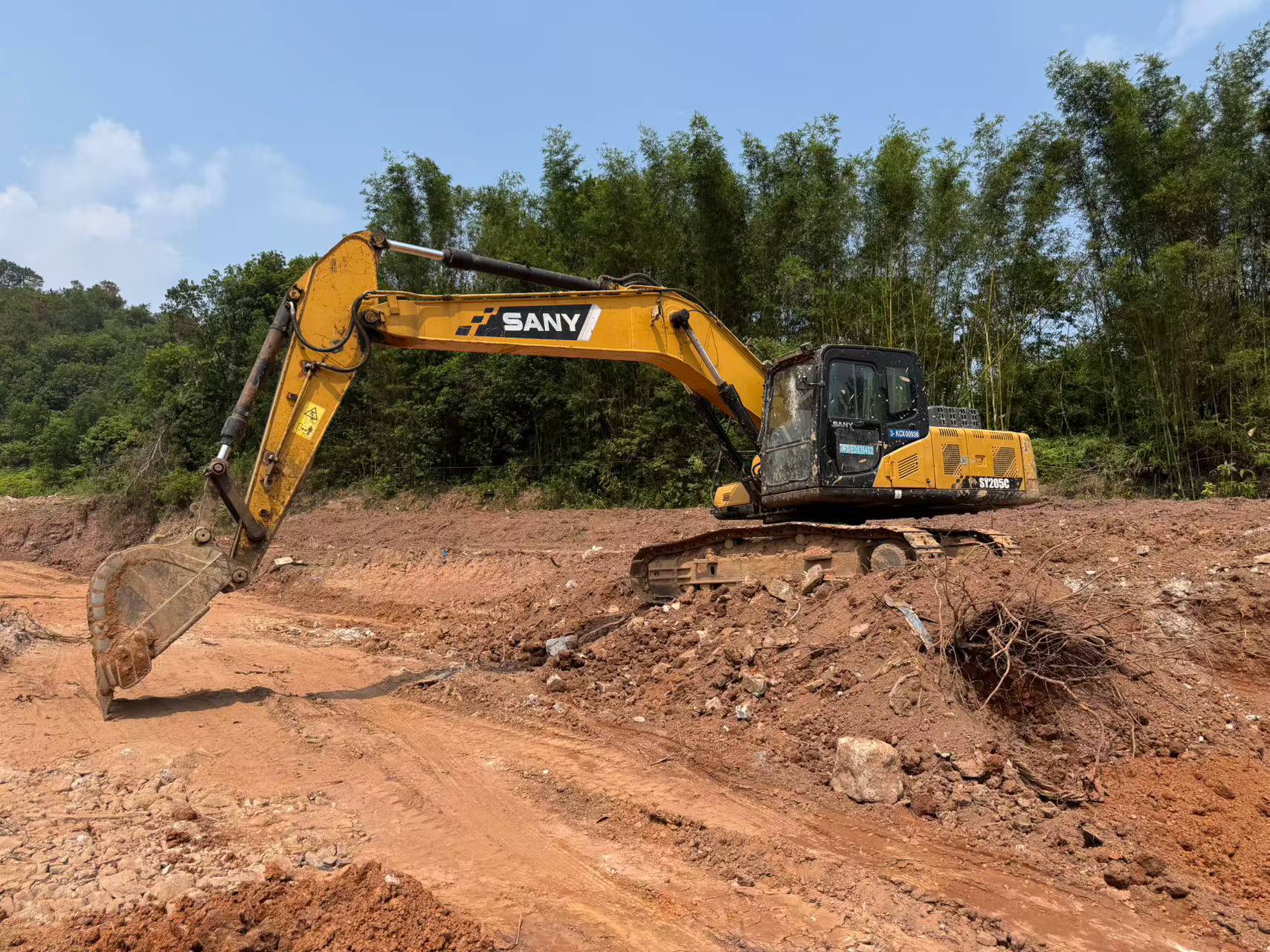 Buy Sany SY195C Used Excavator / 2
