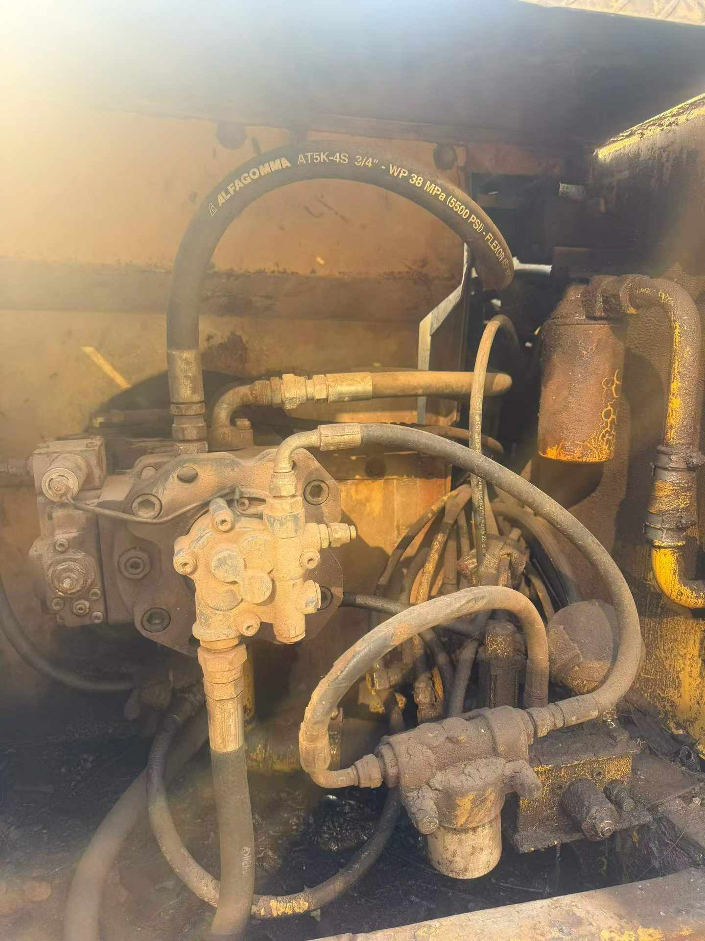 Buy Caterpillar E120B Used Excavator / 9