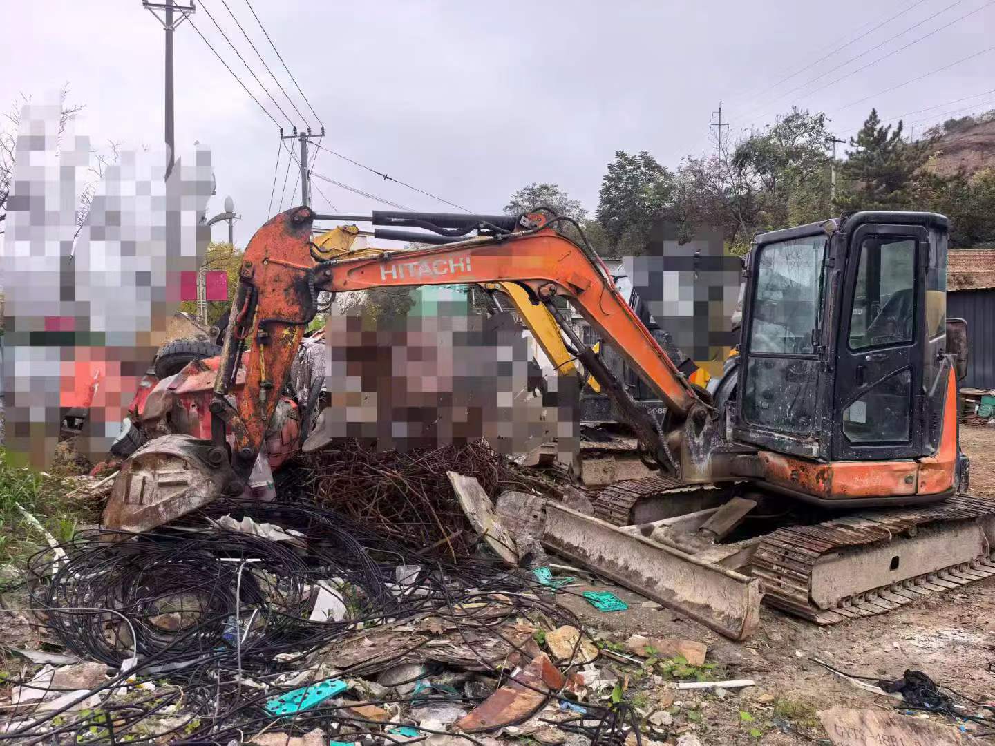 Buy Hitachi EX55 Used Excavator / 5