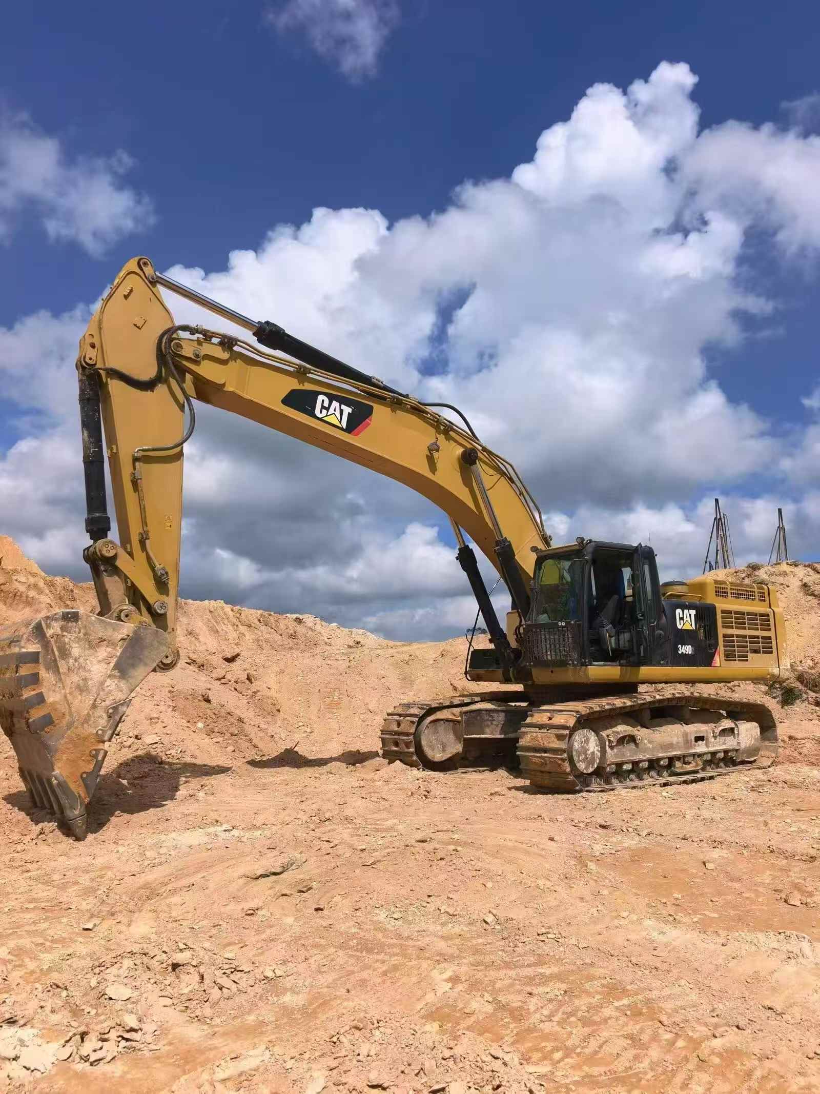 Acheter Pelle Caterpillar 349E d'occasion / 2