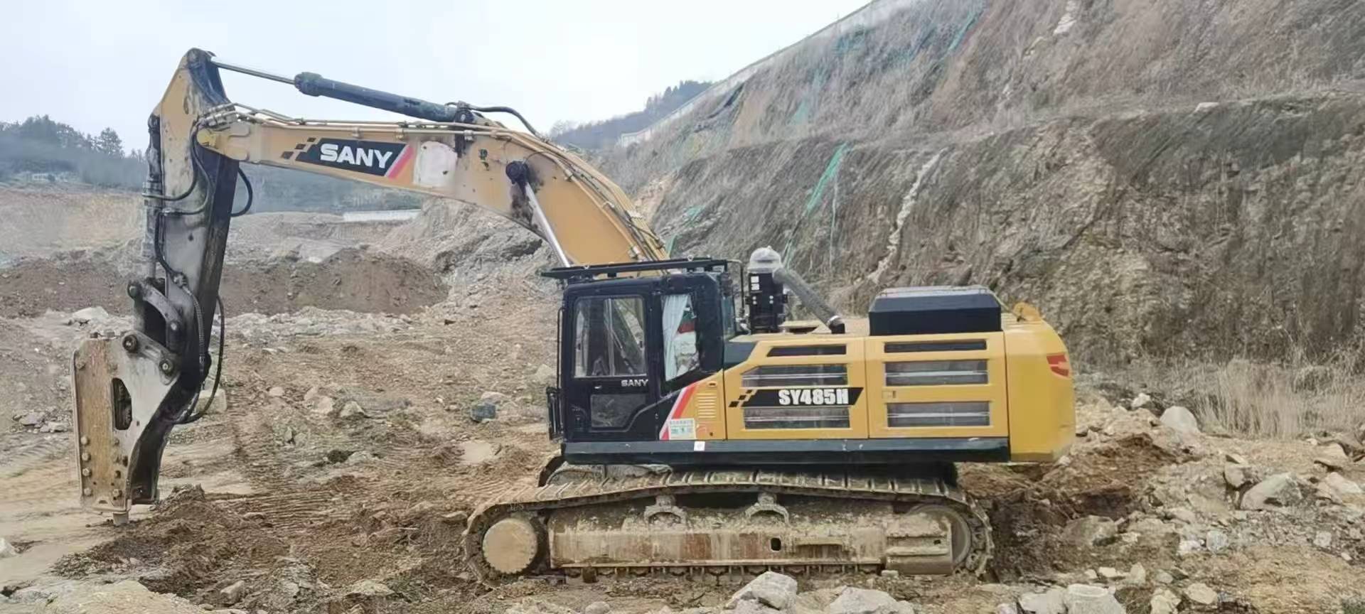 Buy Sany SY485C Used Excavator / 5