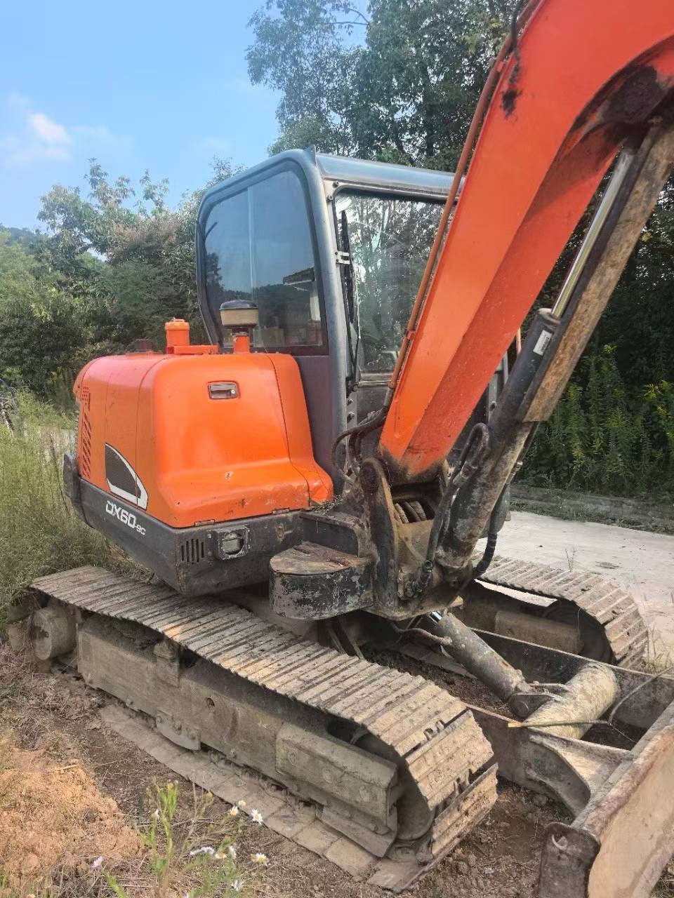 Buy Doosan DH55 Used Excavator / 4