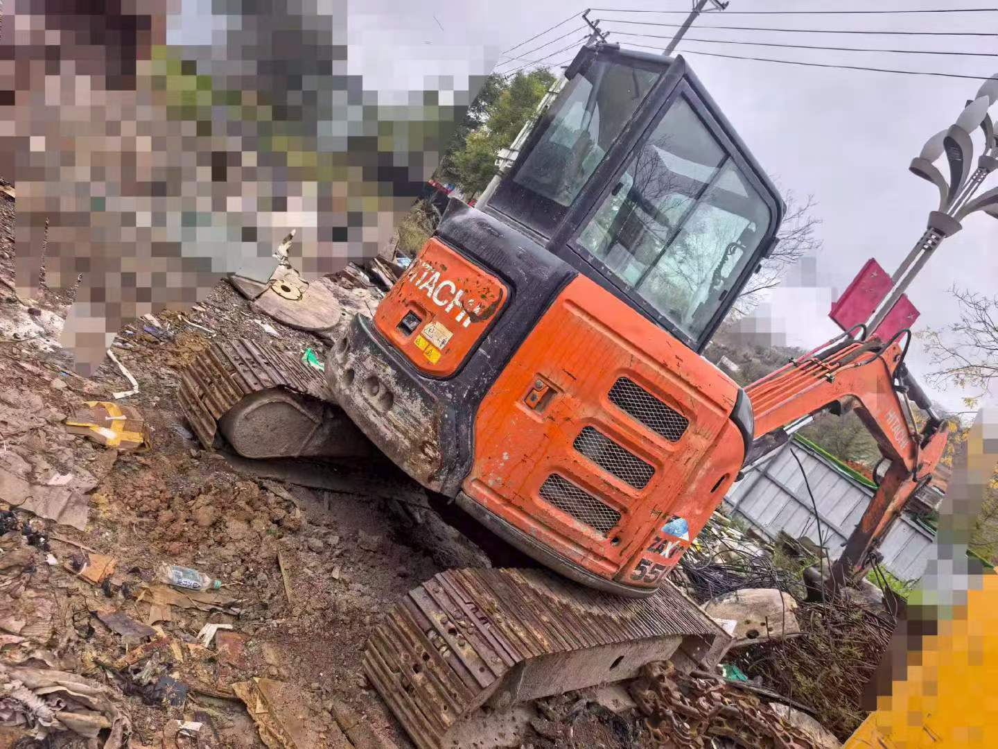 Buy Hitachi EX55 Used Excavator / 8