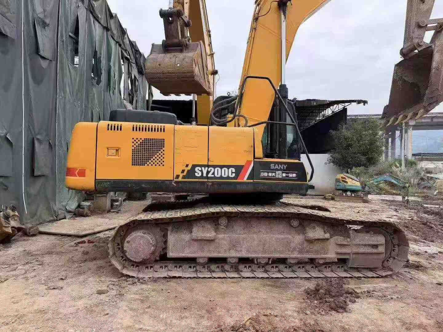 Buy Sany SY195C Used Excavator / 3