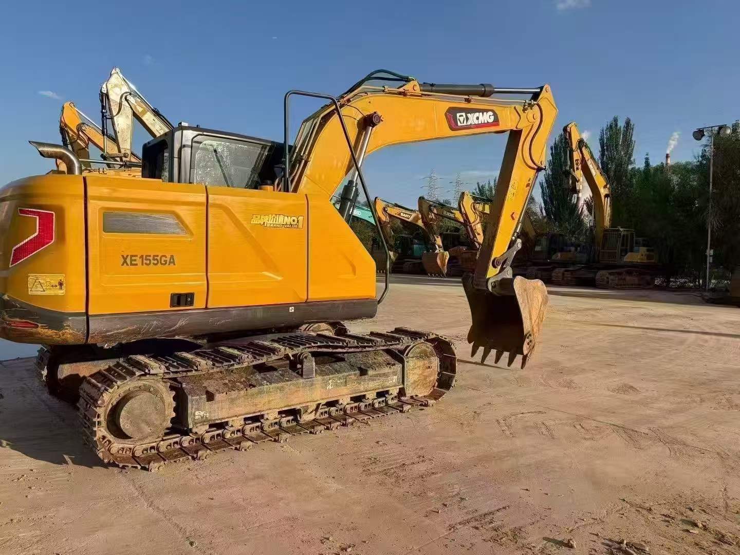 Buy XCMG XE135B Used Excavator / 3