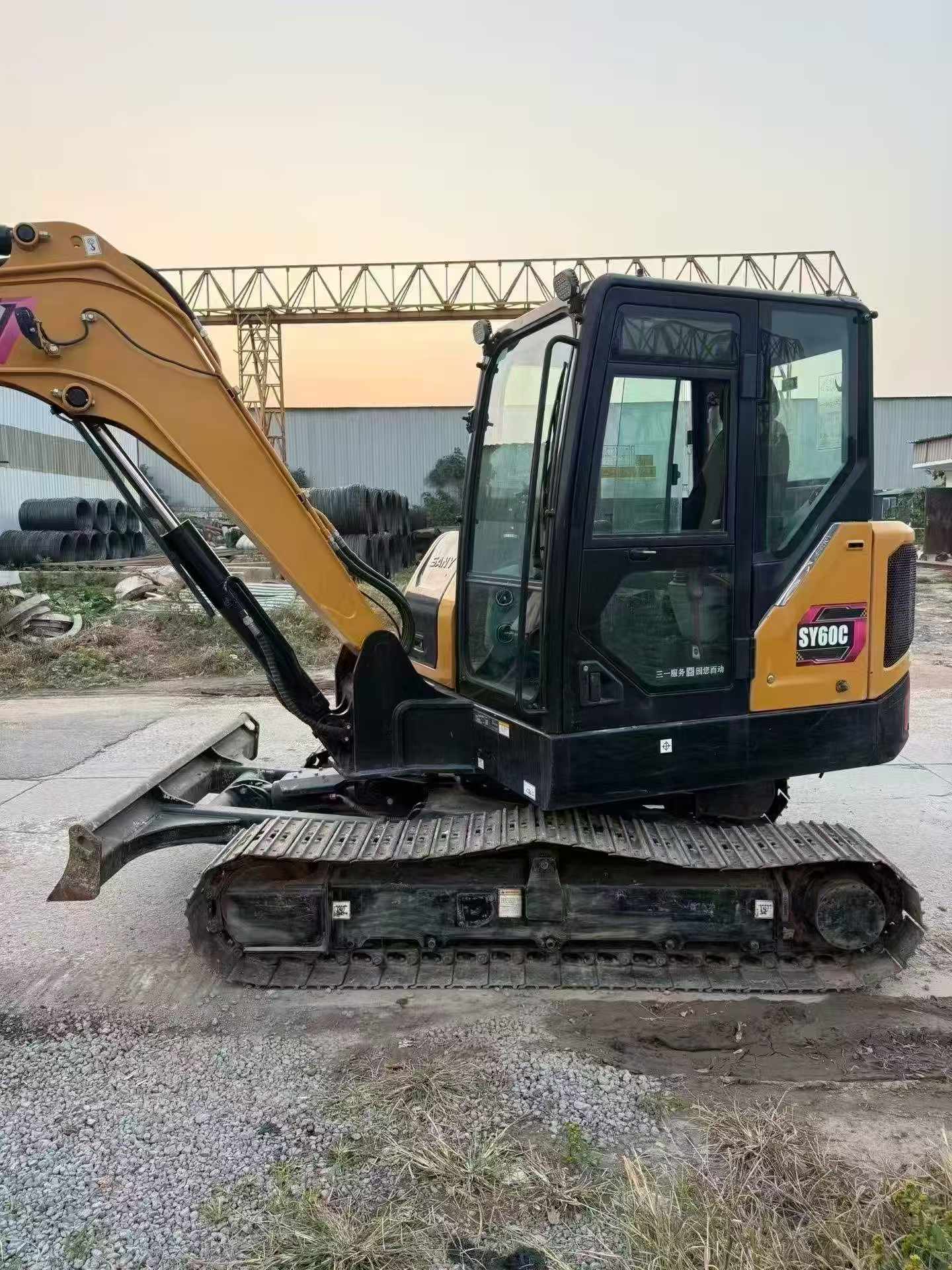 Buy Sany SY60 Used Excavator / 3
