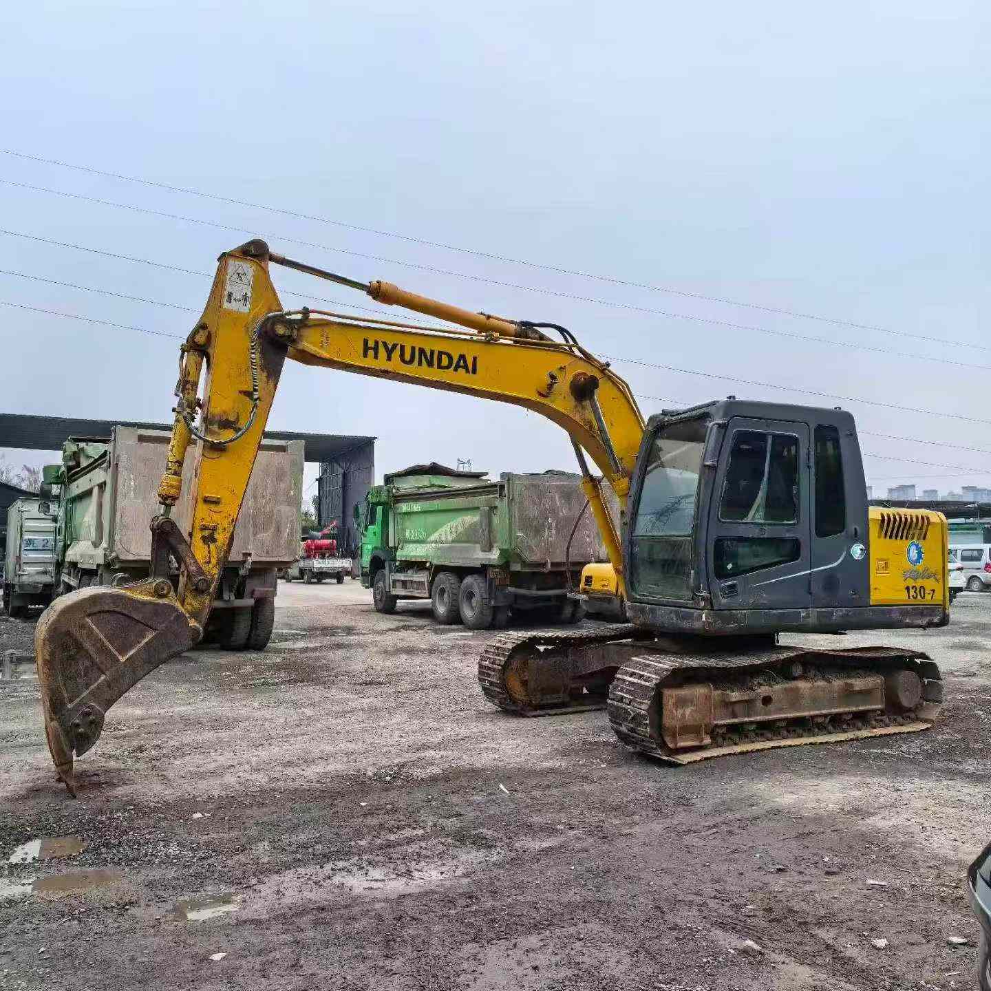 Buy Hyundai 110LVS Used Excavator / 6