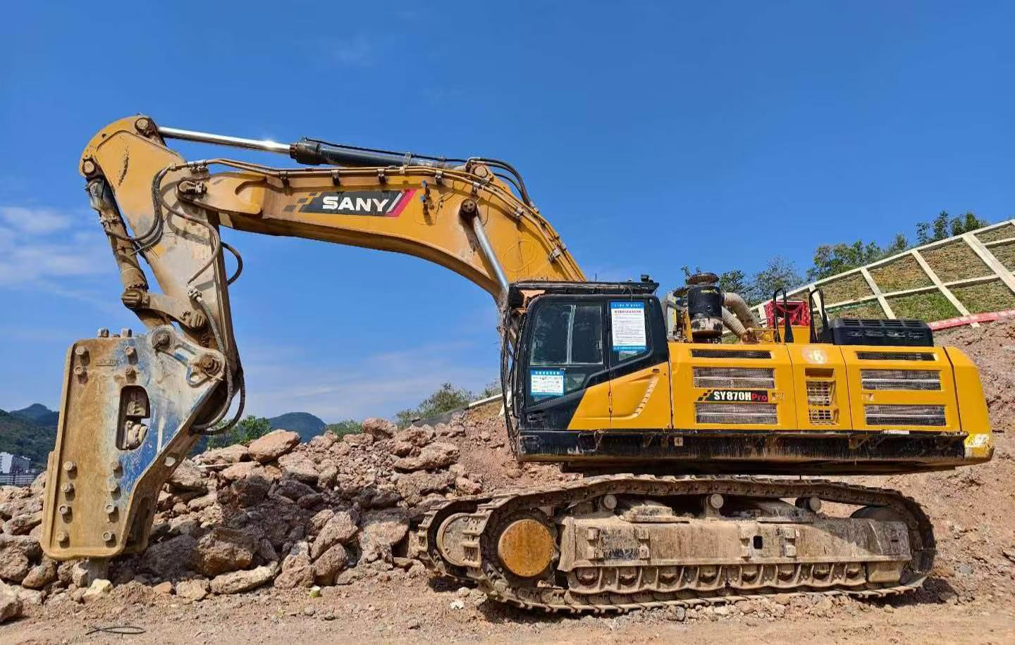 شراء حفارة Sany SY870H مستعملة / 5